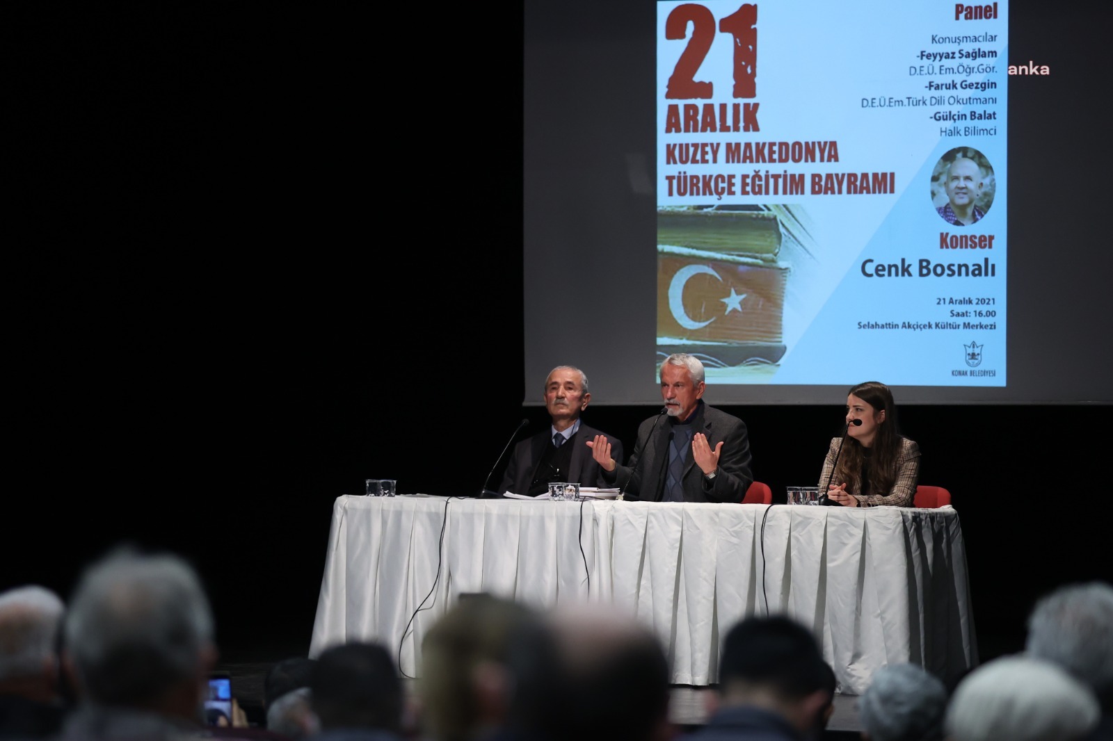 21 ARALIK TÜRKÇE EĞİTİM BAYRAMI KONAK’TA KUTLANDI