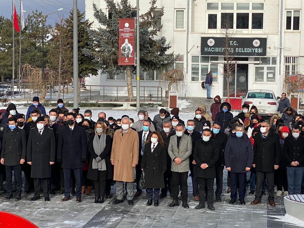 ATATÜRK'ÜN HACIBEKTAŞ'A GELİŞİNİN 102. YILI KUTLANDI