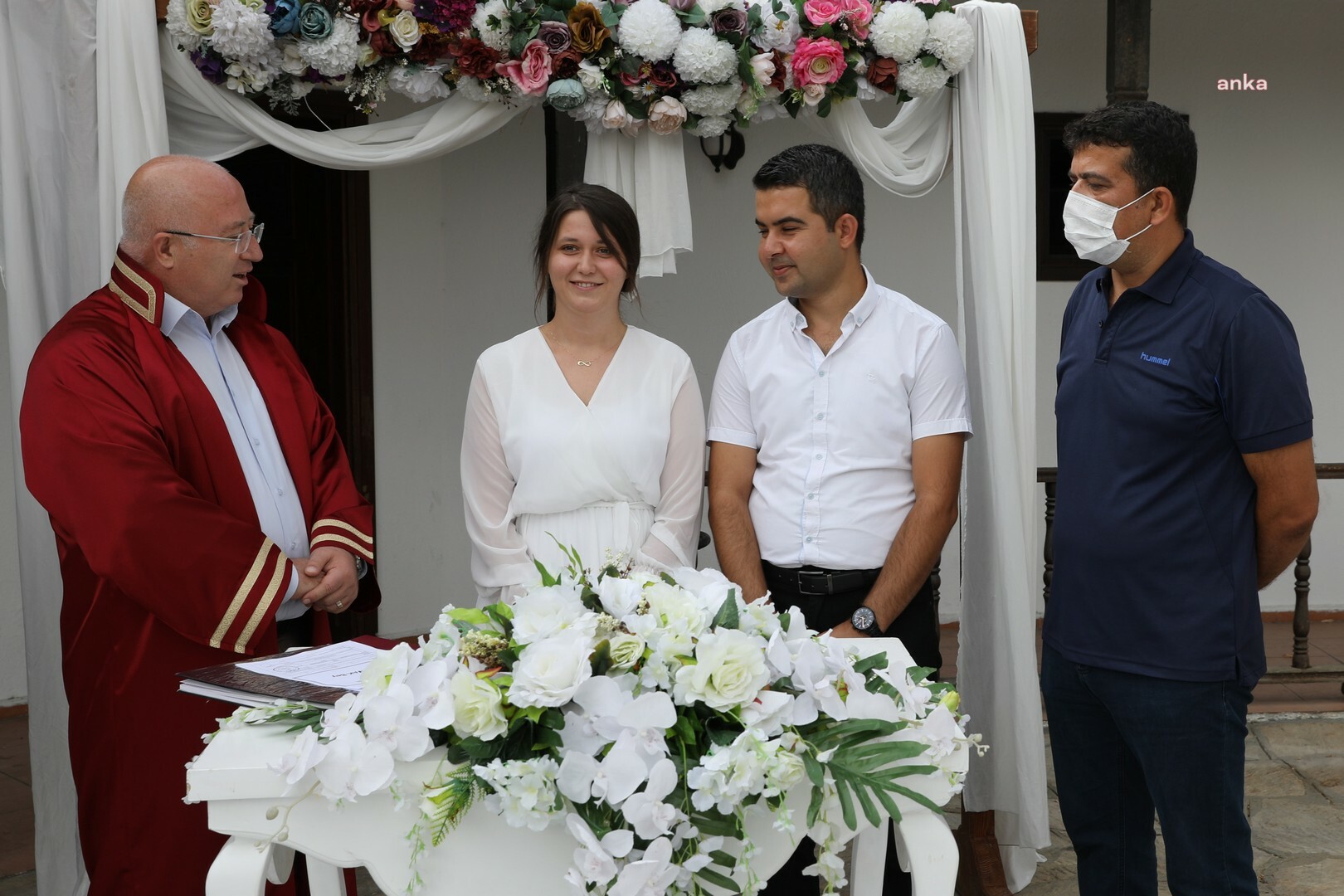 MENTEŞE’DE 2021 YILINDA 695 ÇİFTİN NİKÂHI KIYILDI