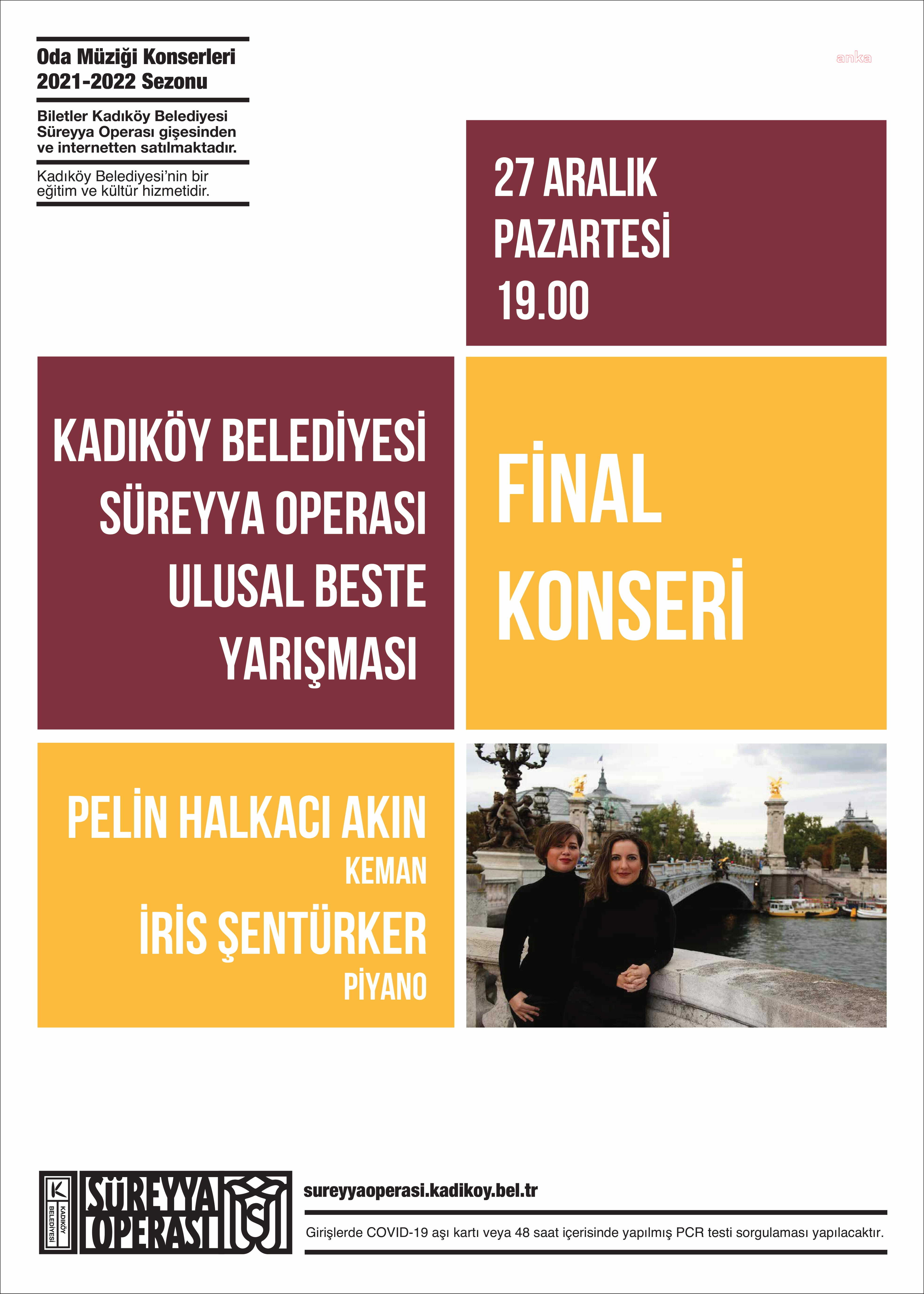 SÜREYYA OPERASI ULUSAL BESTE YARIŞMASI'NDA SONA GELİNDİ