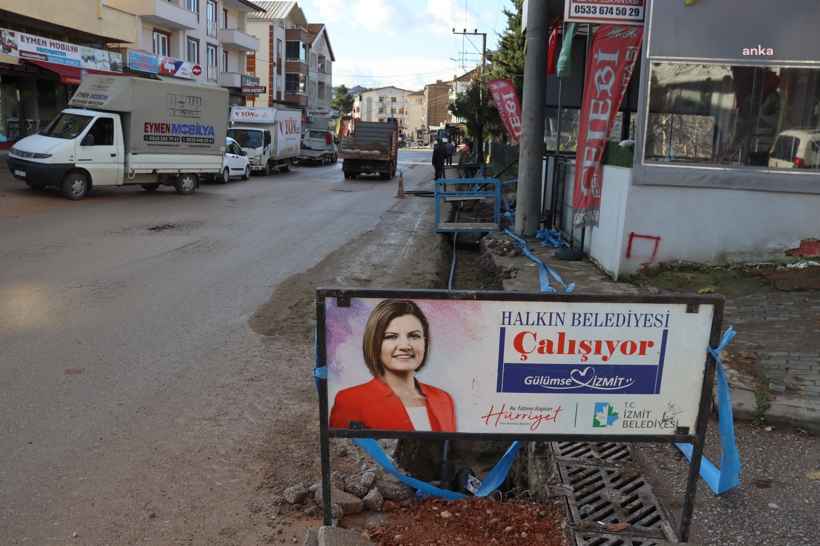 İZMİT BELEDİYESİ YEŞİLOVA’DAKİ ÇALIŞMALARININ YÜZDE 60’INI TAMAMLADI