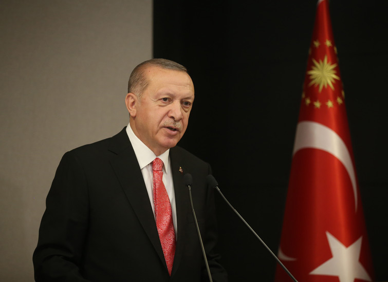 CUMHURBAŞKANI ERDOĞAN'DAN 19 MAYIS MESAJI