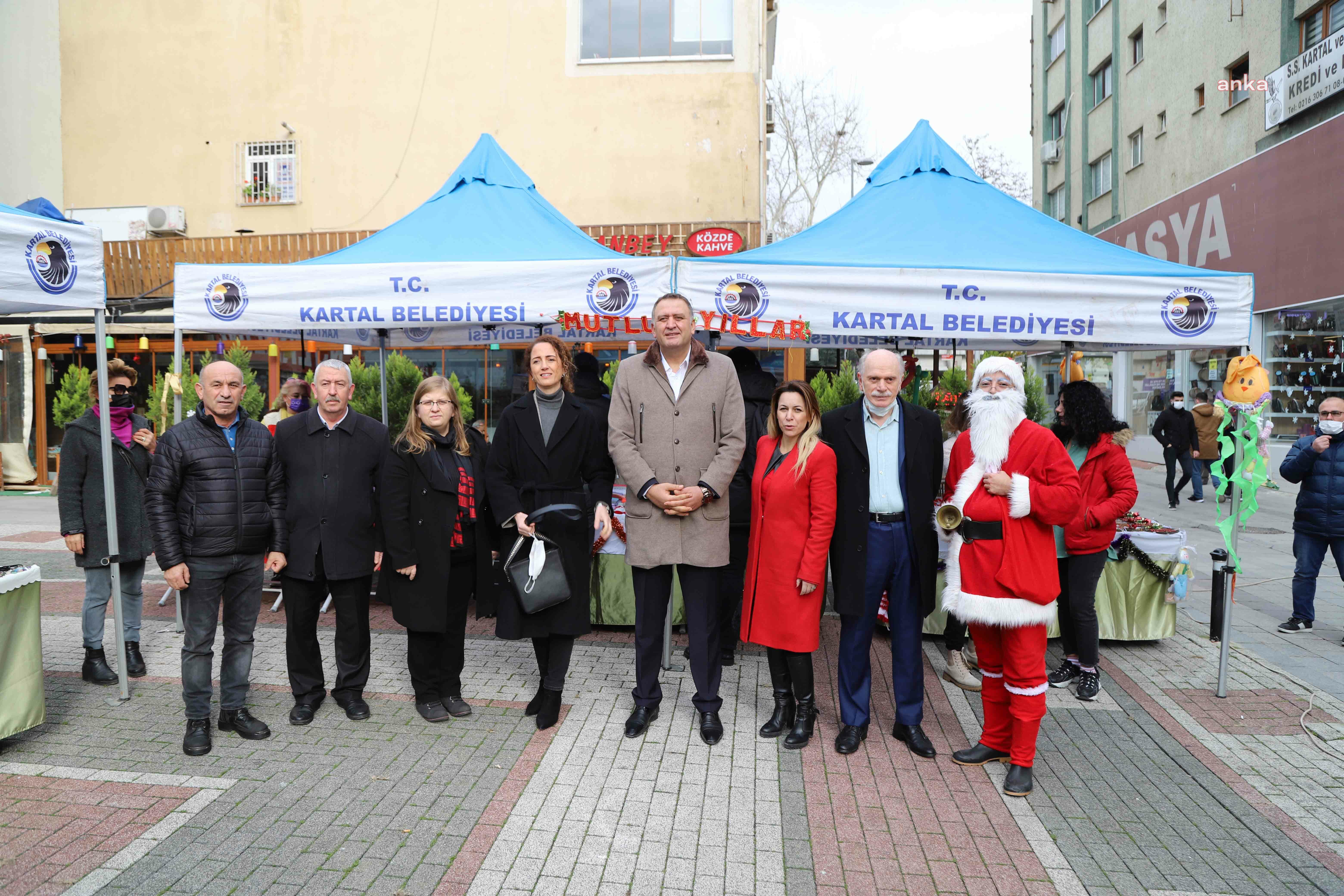 KARTAL KADIN KOOPERATİFİ YILBAŞI PAZARI AÇILDI