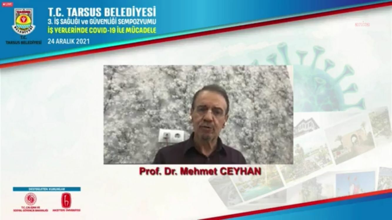 TARSUS BELEDİYESİ’NİN 3. İŞ SAĞLIĞI VE GÜVENLİĞİ SEMPOZYUMU ÇEVRİMİÇİ OLARAK YAPILDI
