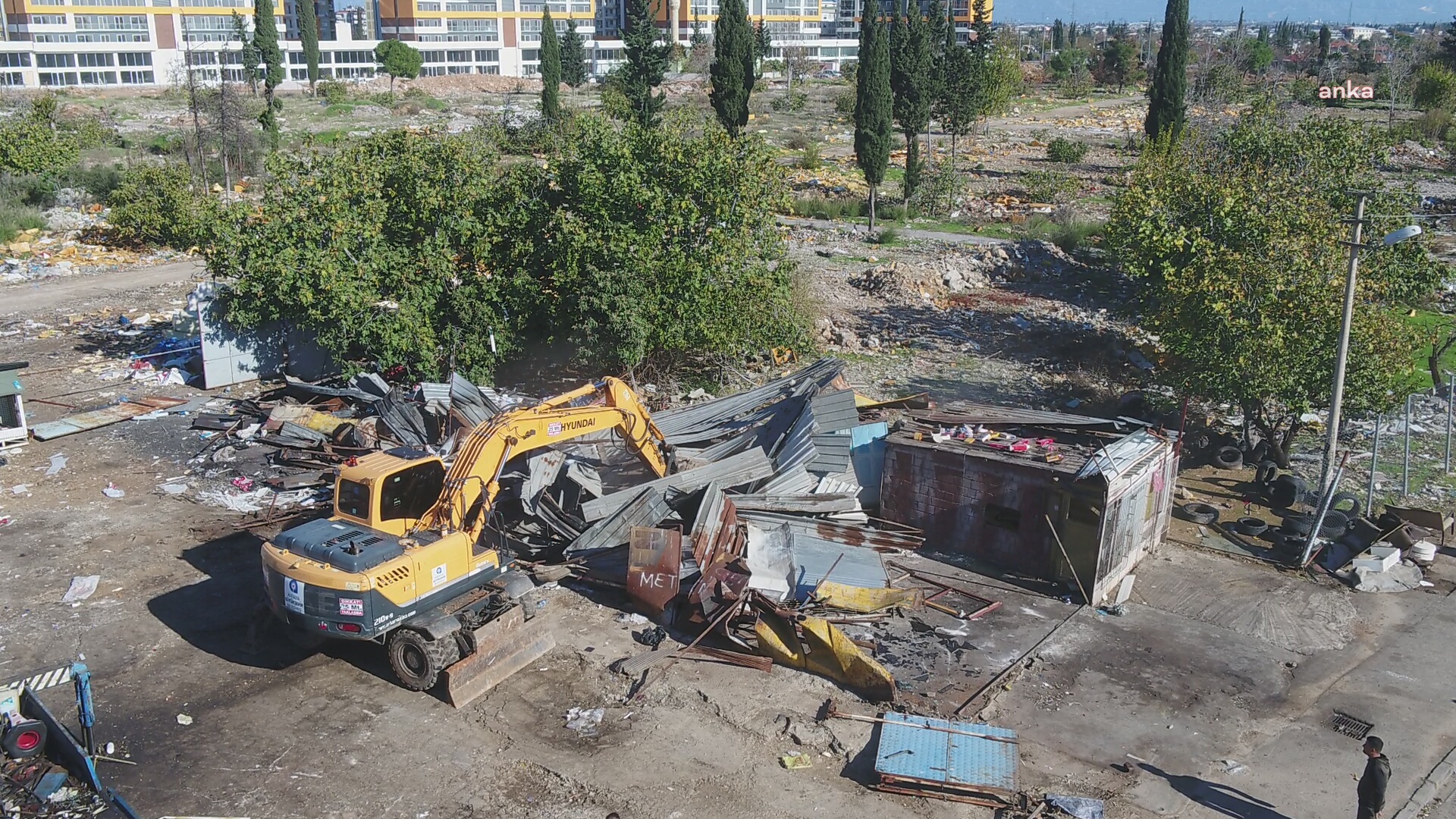 ANTALYA BÜYÜKŞEHİR BELEDİYESİ GÜNEŞ MAHALLESİNDE KENTSEL DÖNÜŞÜM ÇALIŞMALARINA BAŞLADI