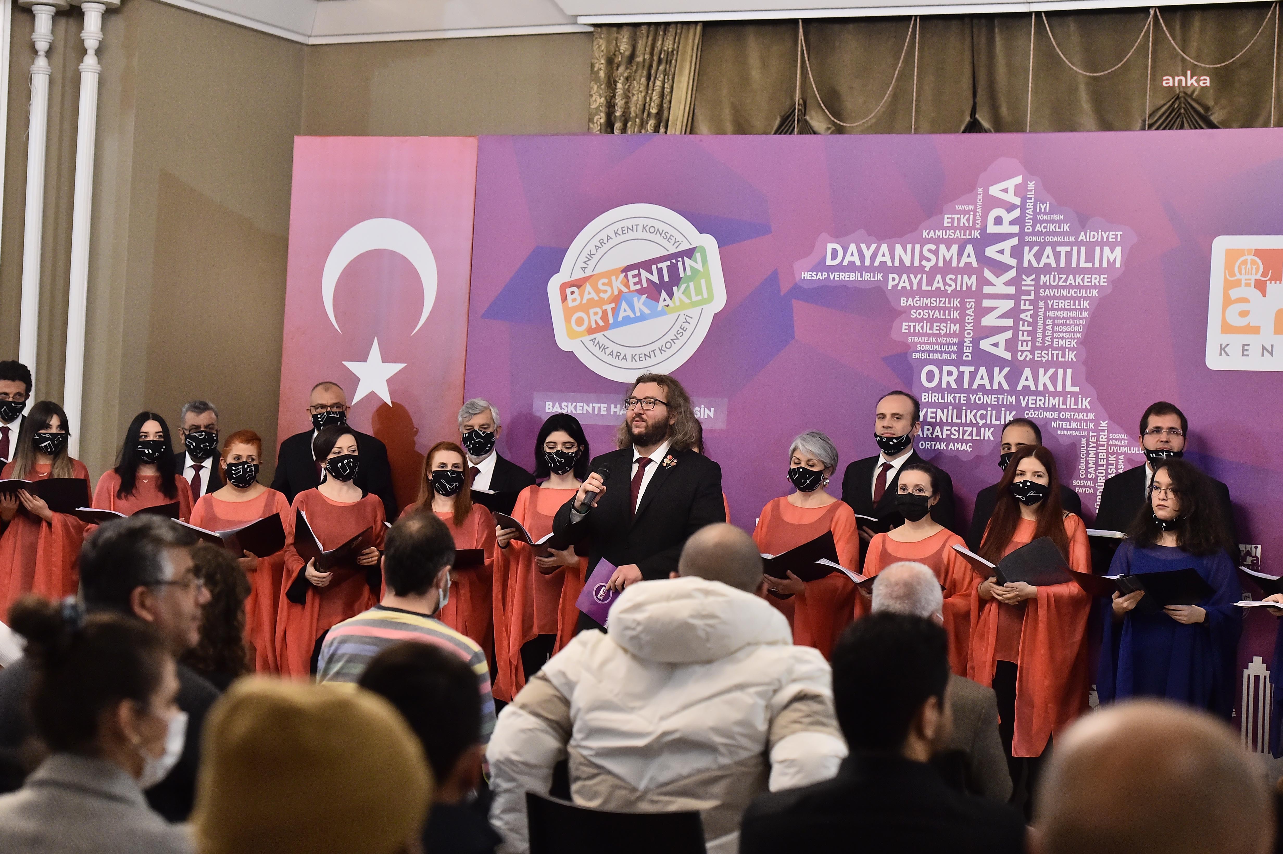 ANKARA KENT KONSEYİ 'YENİ YILA MERHABA' KONSERİ DÜZENLEDİ