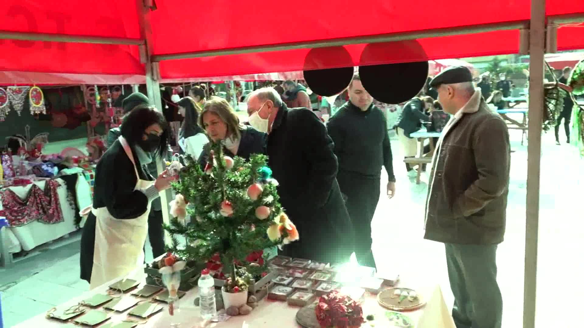 SEYHAN'DA YENİ YIL HEDİYELERİ ÜRETEN KADINLARINDAN