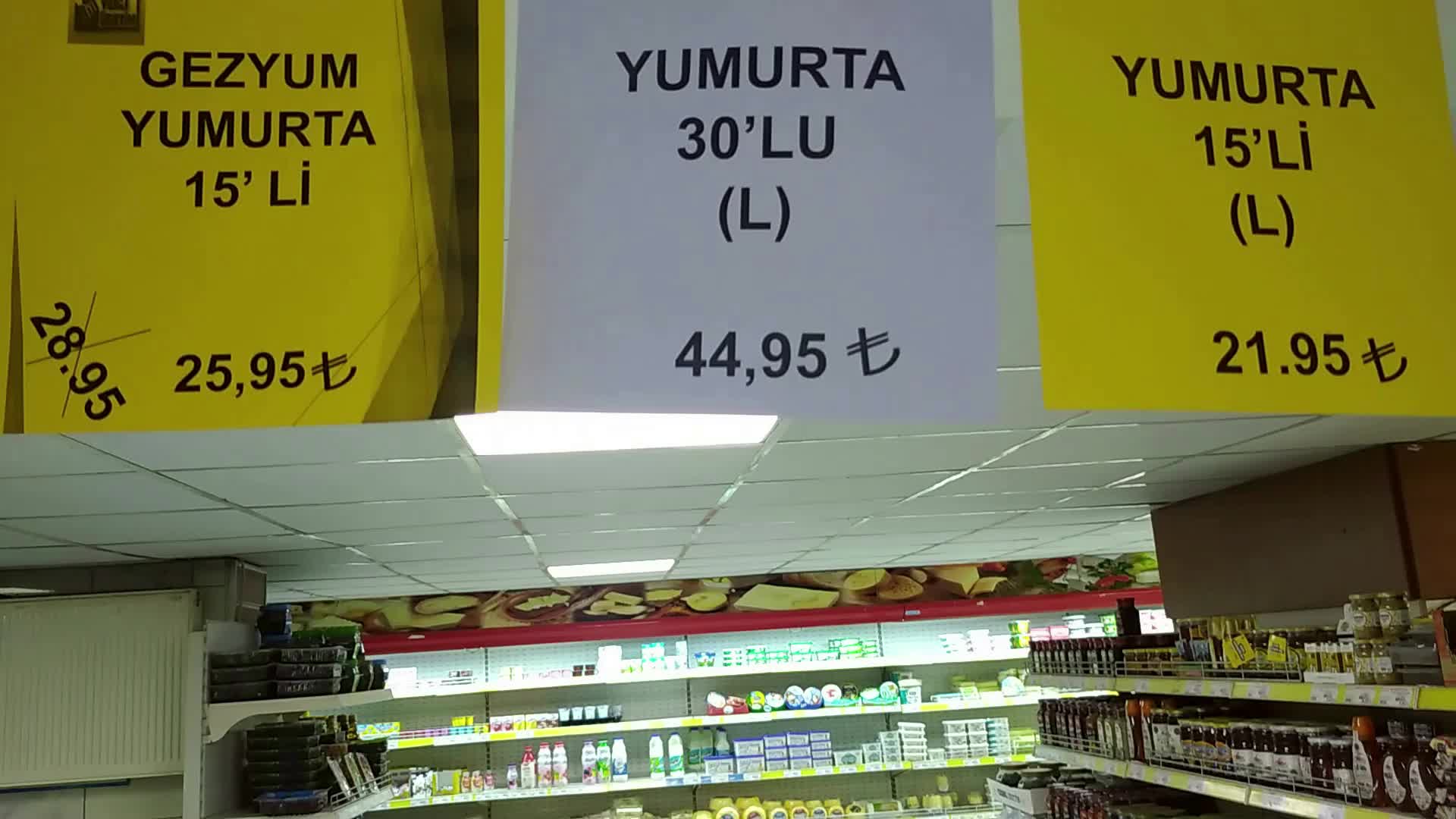 KAYSERİLİ YUMURTA ÜRETİCİSİ: “ŞU ANDA 1 LİRA 30 KURUŞ MALİYETİMİZ VAR. SATIŞIMIZ 1’İN ALTINDA. HALA MALİYETİ KURTARABİLMİŞ DEĞİLİZ”