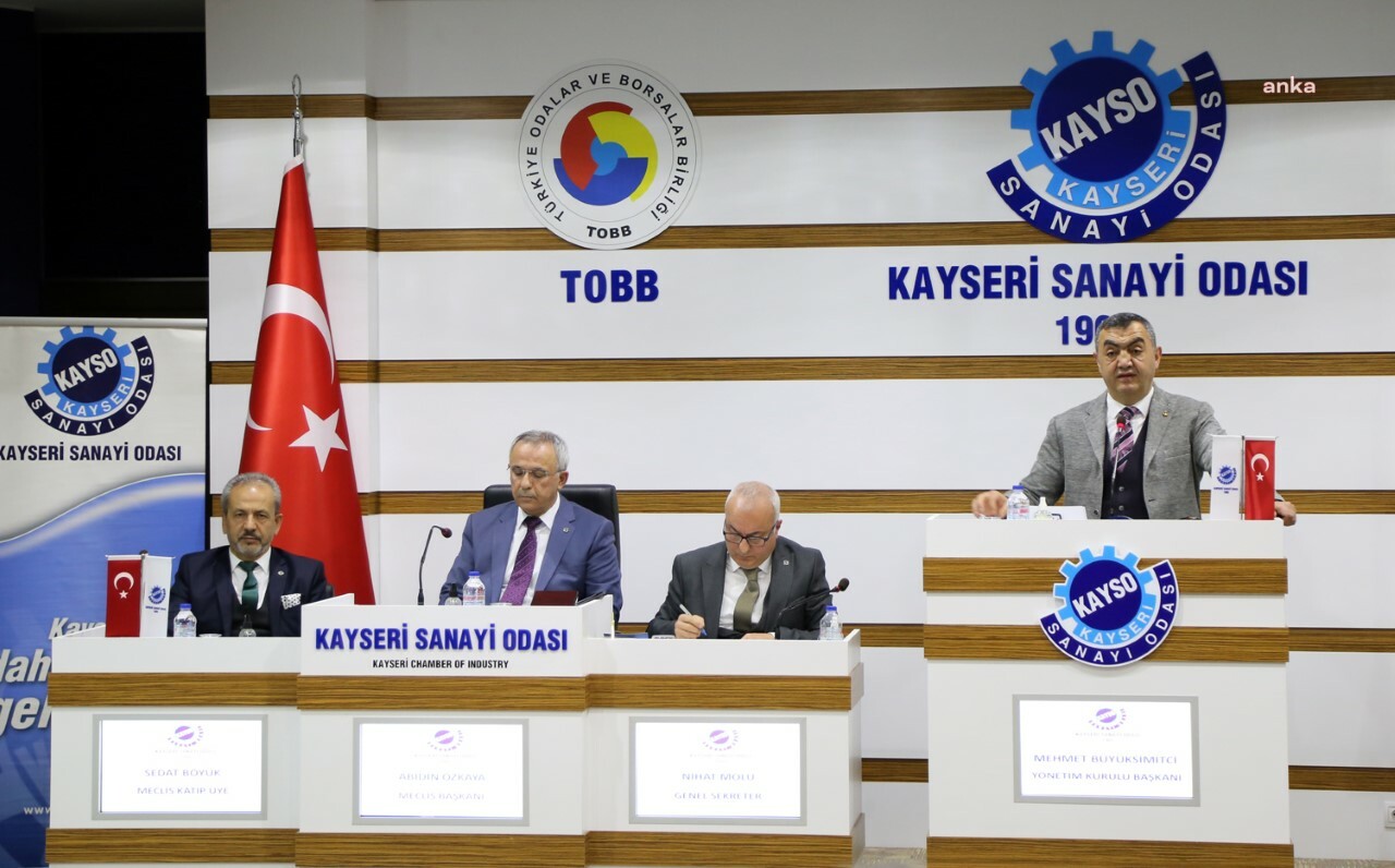 KAYSERİ SANAYİ ODASI: KURLARIN BU SEVİYELERDE DENGELENMESİNİ BEKLİYORUZ
