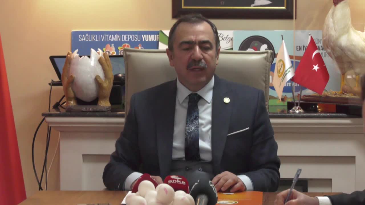YUMURTA SEKTÖRÜ TEMSİLCİLERİ: "MALİYETLERİMİZ SABİT KALMASINA RAĞMEN YUMURTA FİYATLARIMIZ GERİYE DÖNDÜ"