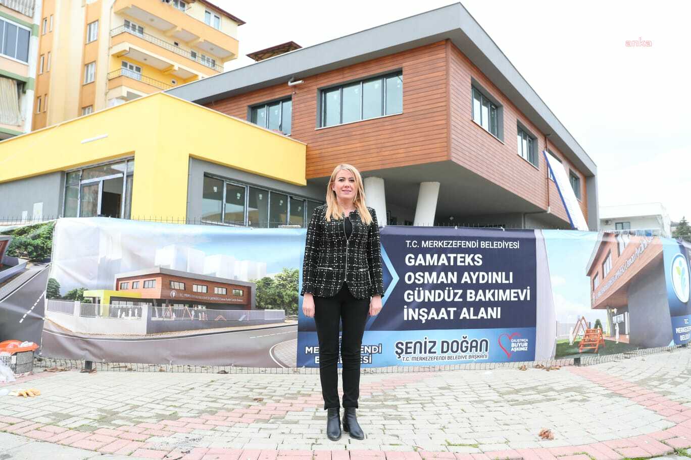 MERKEZEFENDİ BELEDİYESİ GAMATEKS-OSMAN AYDINLI GÜNDÜZ BAKIMEVİ, ŞUBAT'TA AÇILIYOR