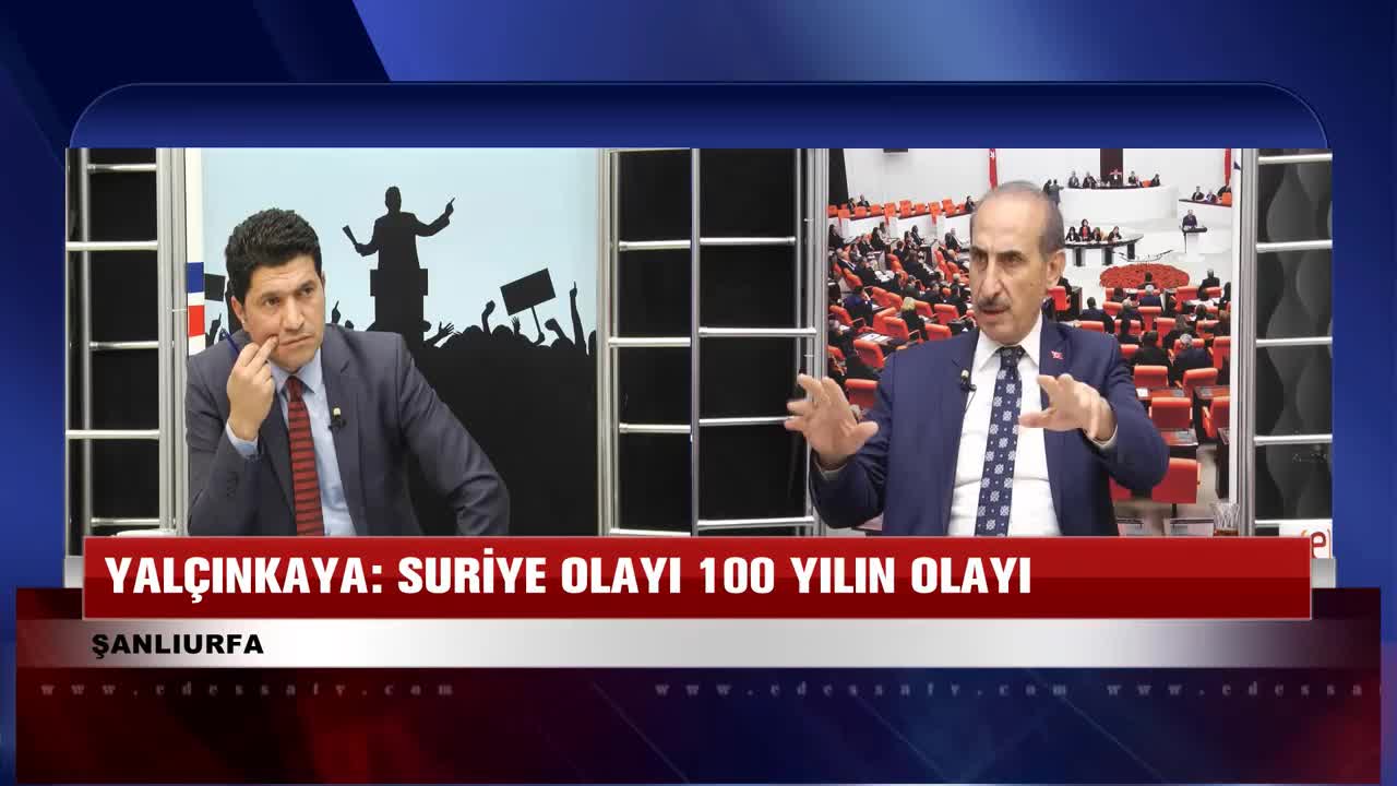 AKÇAKALE BELEDİYE BAŞKANI YALÇINKAYA’DAN SURİYE AÇIKLAMASI: “YÜZDE 80’İNE HAKİM OLMUŞ BİR ADAMLA ÜLKEMİZİN MENFAATİ İÇİN BİR ARADA OLACAĞIZ”