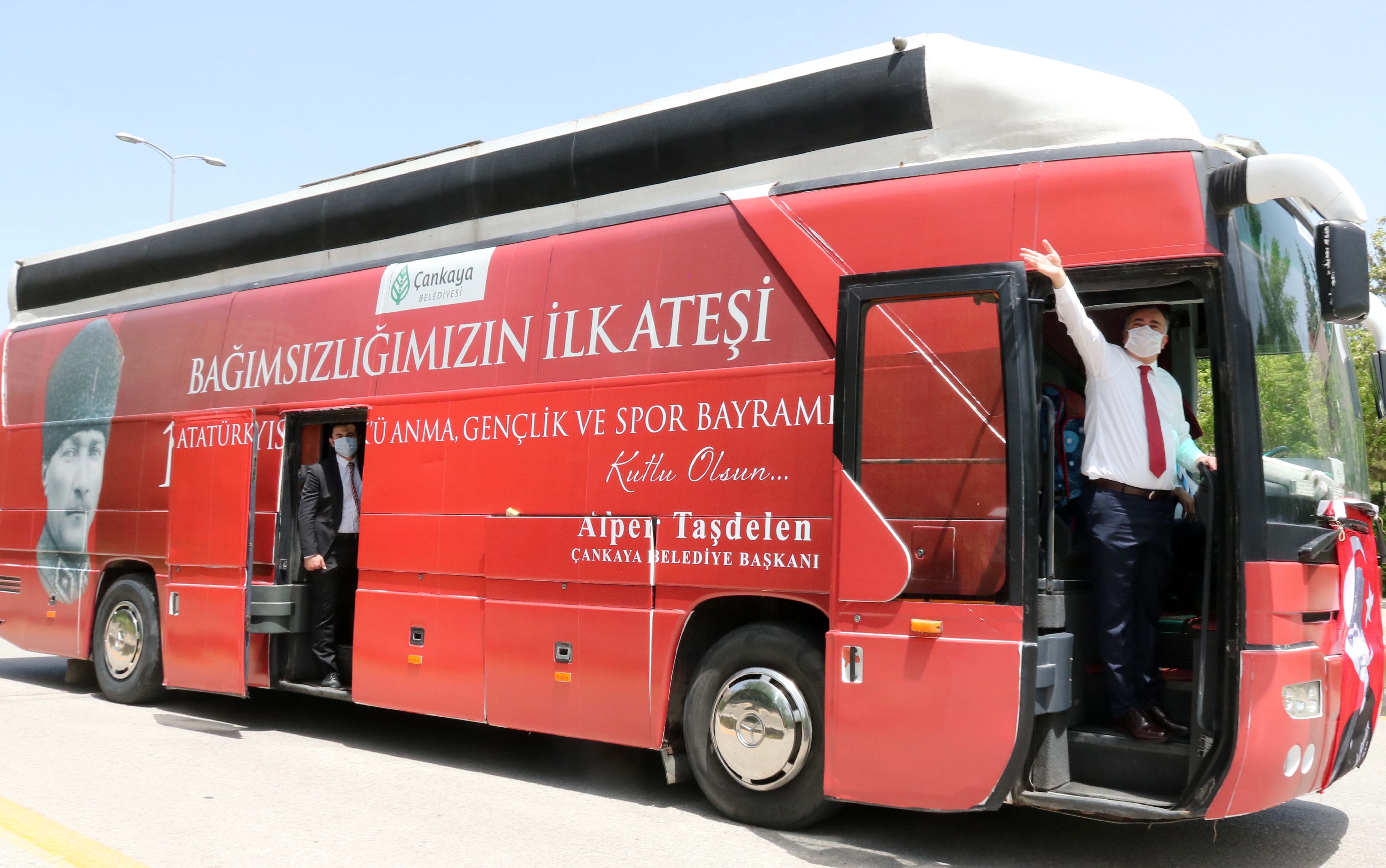 ÇANKAYA, 19 MAYIS COŞKUSUNU YAŞADI