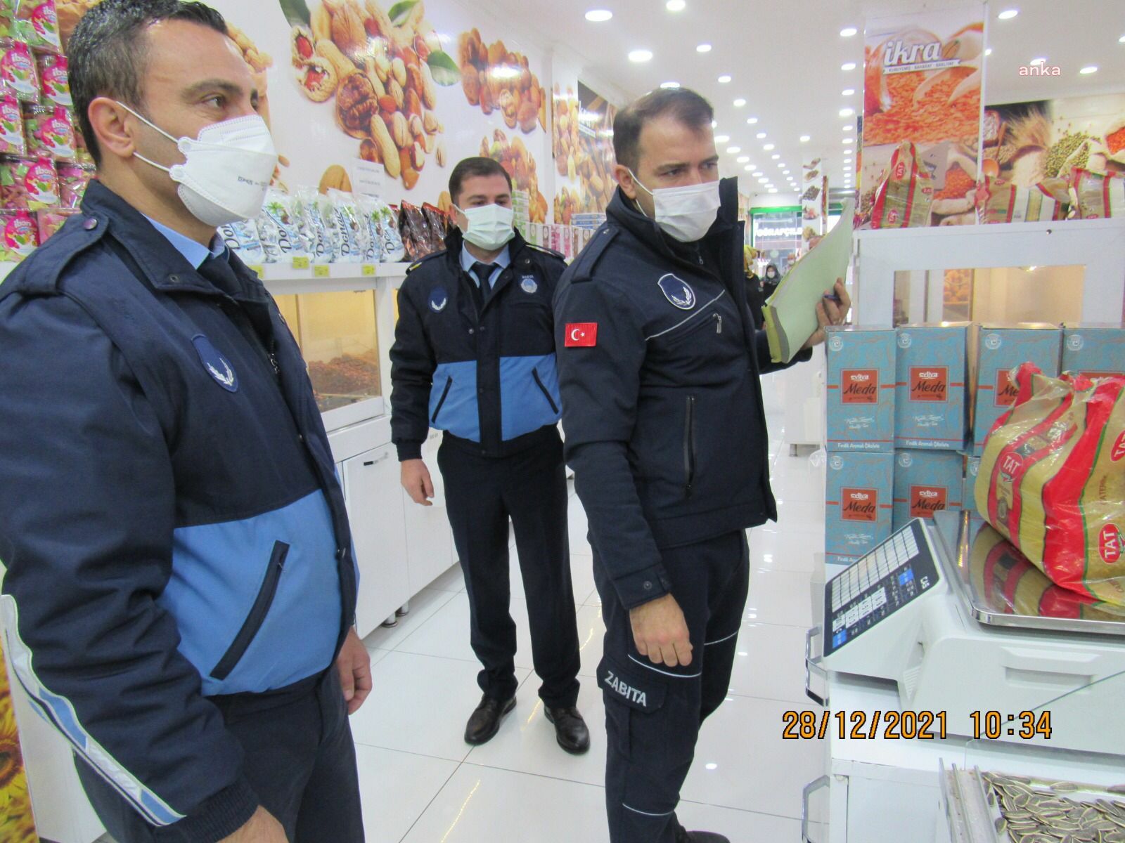 BAYRAKLI ZABITASINDAN YILBAŞI DENETİMİ