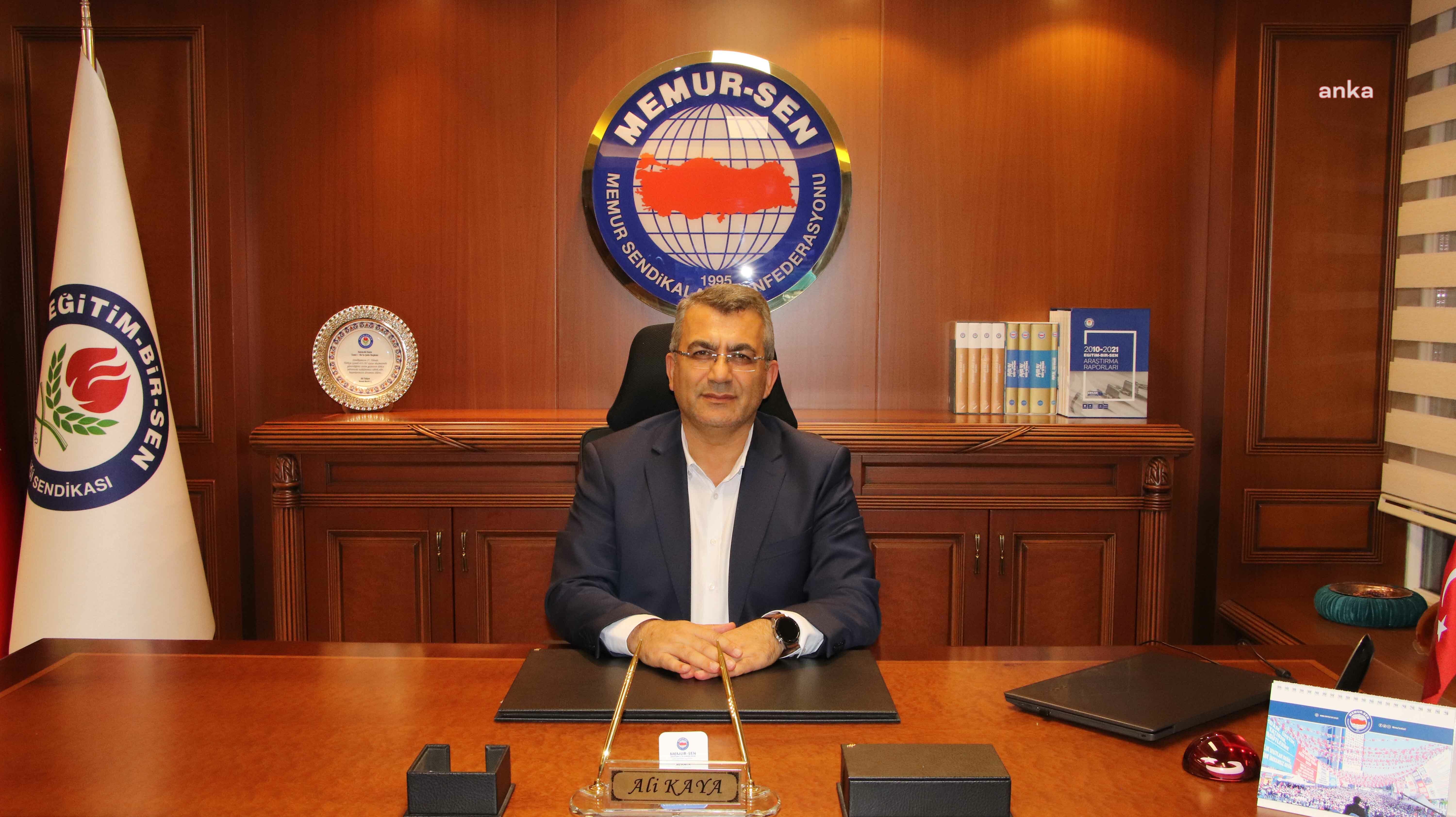 MEMUR SEN İZMİR TEMSİLCİSİ KAYA: "MÜLAKAT UYGULAMASI KALDIRILMALI"