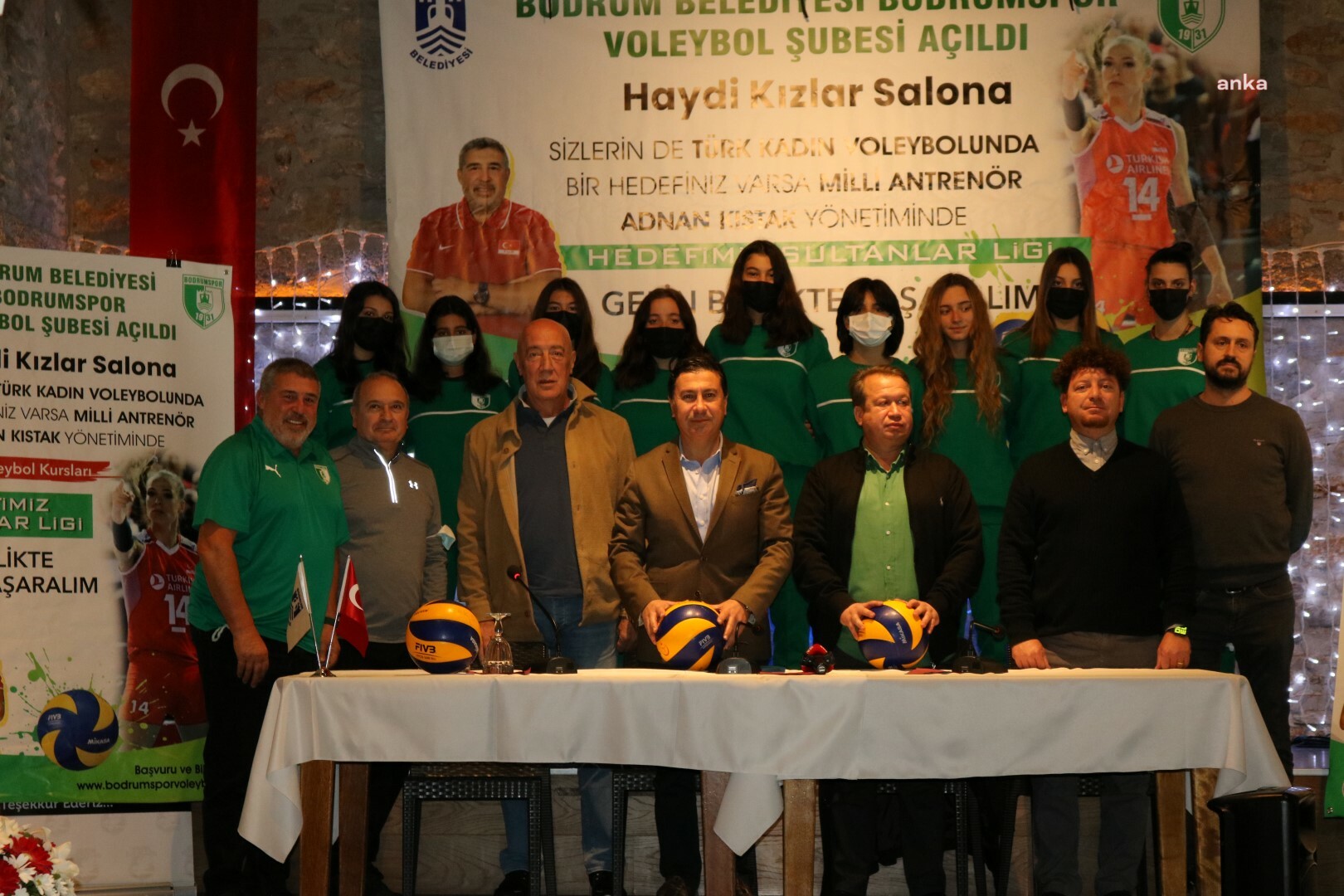 BODRUM BELEDİYESİ BODRUMSPOR KADIN VOLEYBOL TAKIMI KURULDU