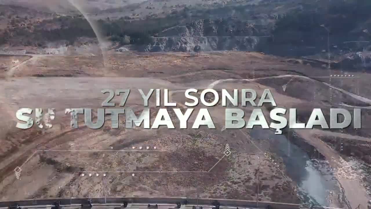 MANSUR YAVAŞ: “ÇUBUK-1 BARAJI 27 SENENİN ARDINDAN YAPTIĞIMIZ ÇALIŞMALARLA SU TUTMAYA BAŞLADI”