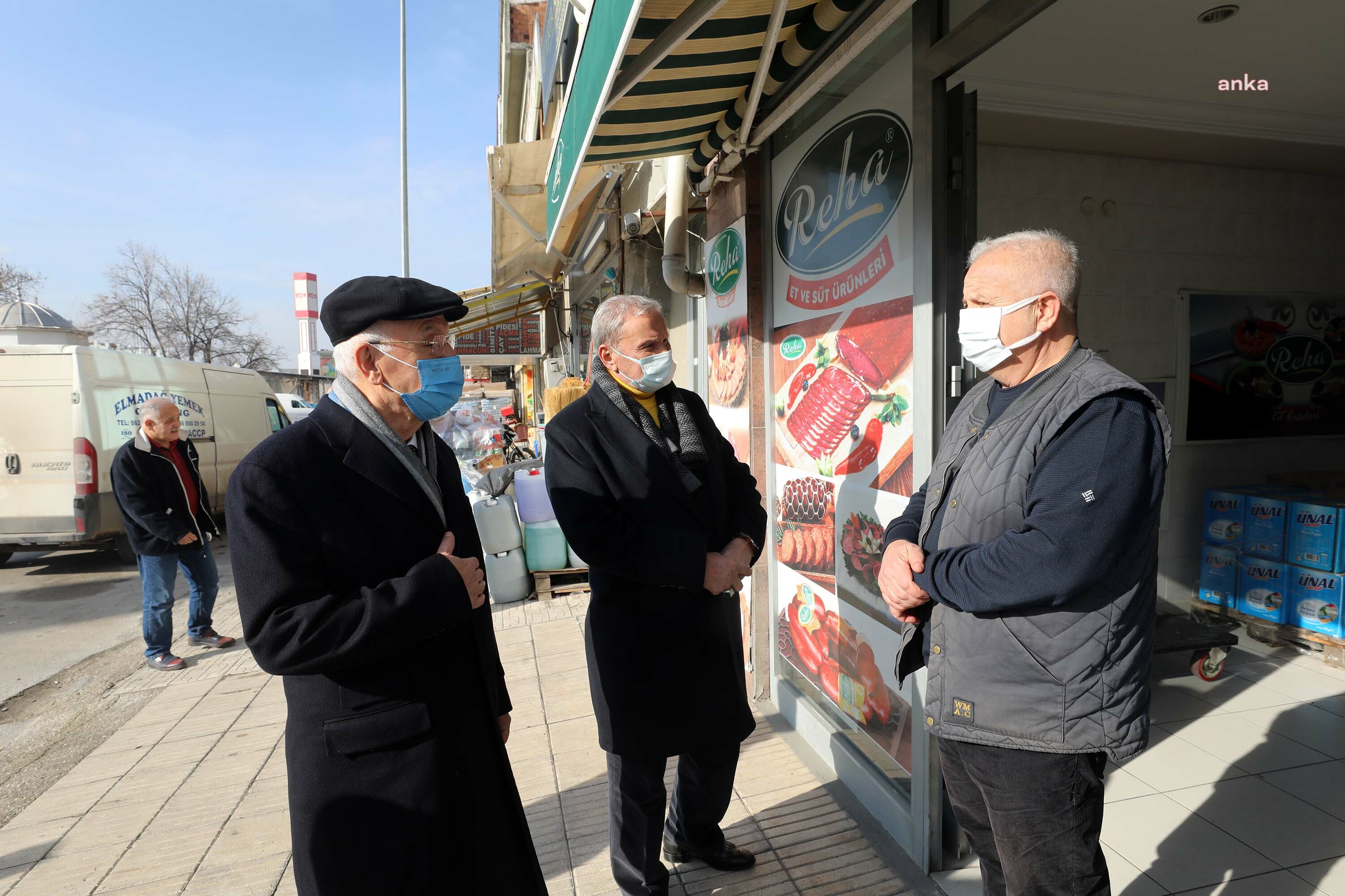 YENİMAHALLE BELEDİYE BAŞKANI YAŞAR'DAN GİMAT ESNAFINA YENİ YIL ZİYARETİ