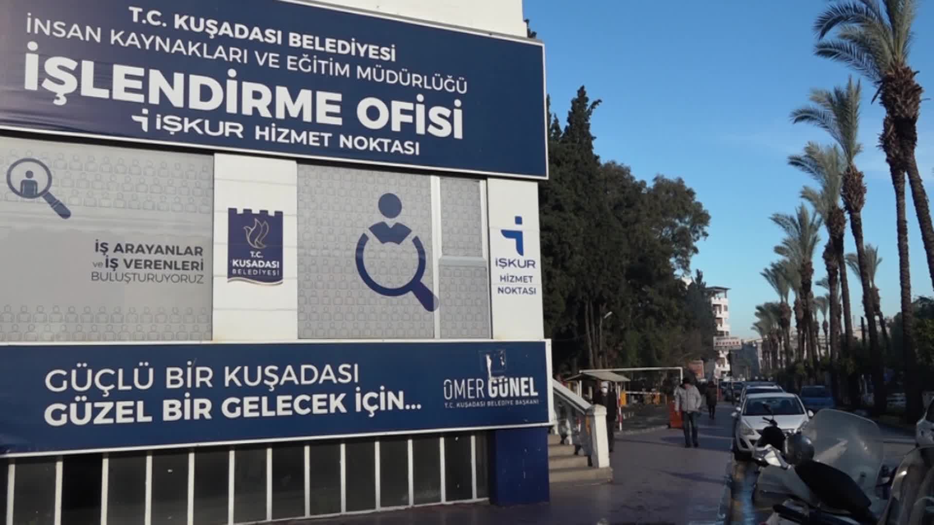 KUŞADASI BELEDİYESİ 2021 YILINDA İŞ ARAYANLARIN UMUDU OLDU