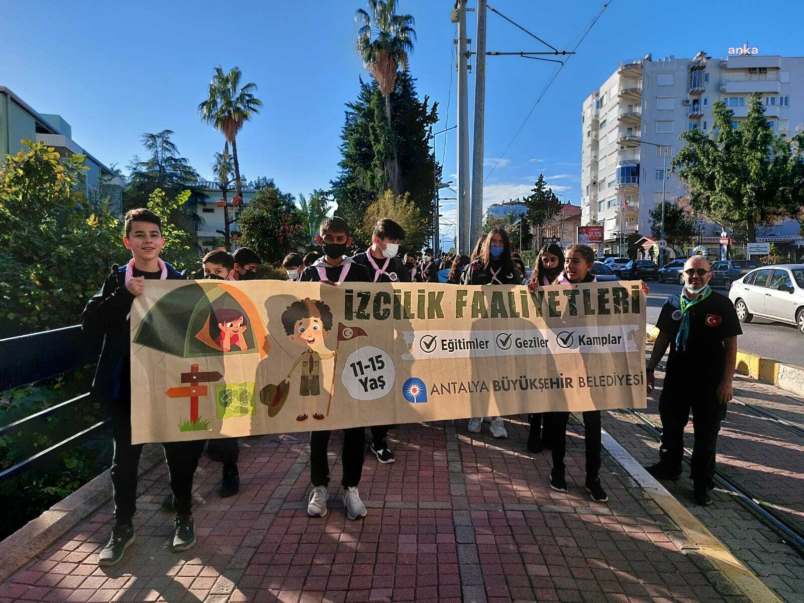 ANTALYA BÜYÜKŞEHİR İZCİLERİ, MÜZELERİ GEZDİ