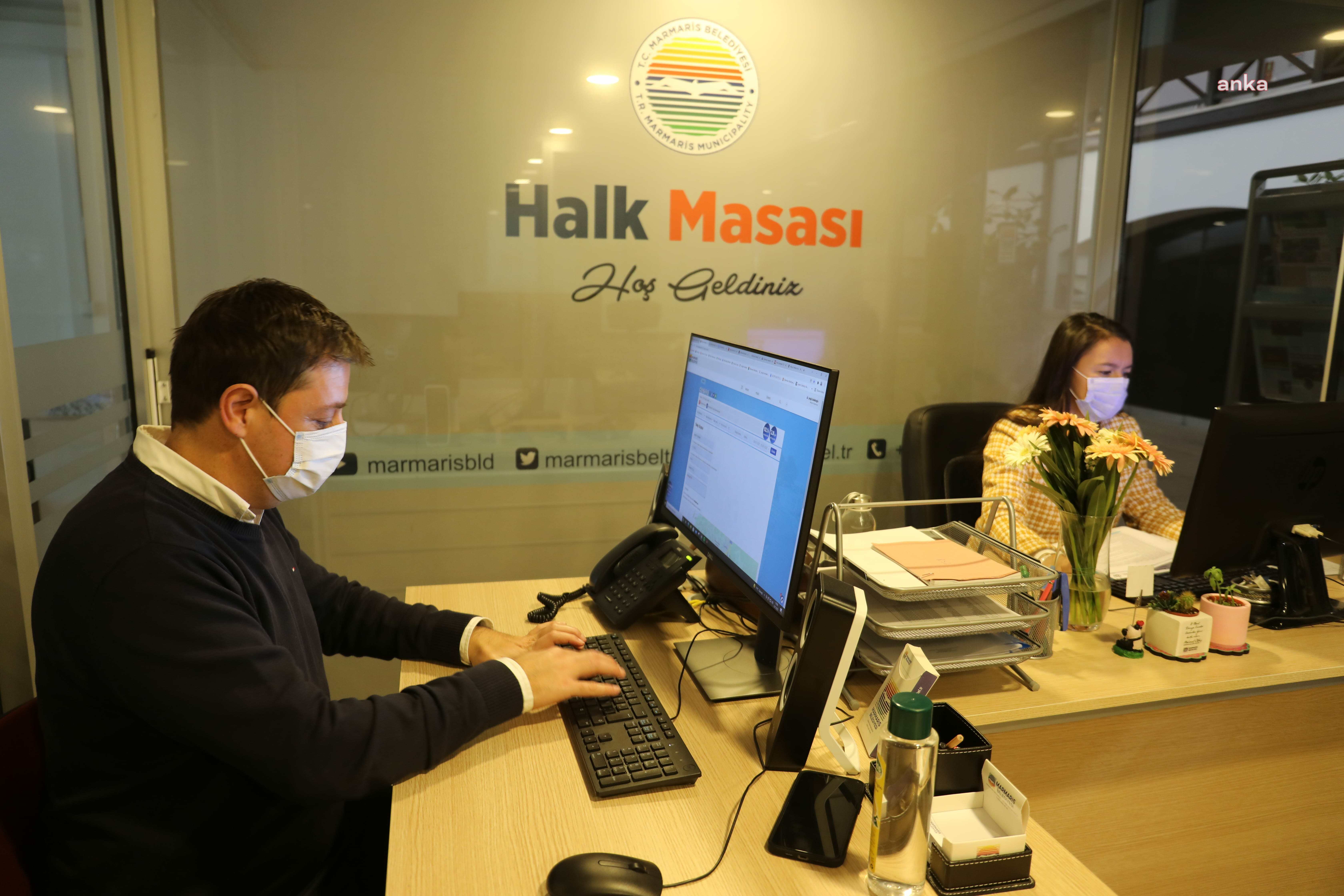 MARMARİS’DE ÇÖZÜMÜN ADRESİ ‘HALK MASASI’ OLDU