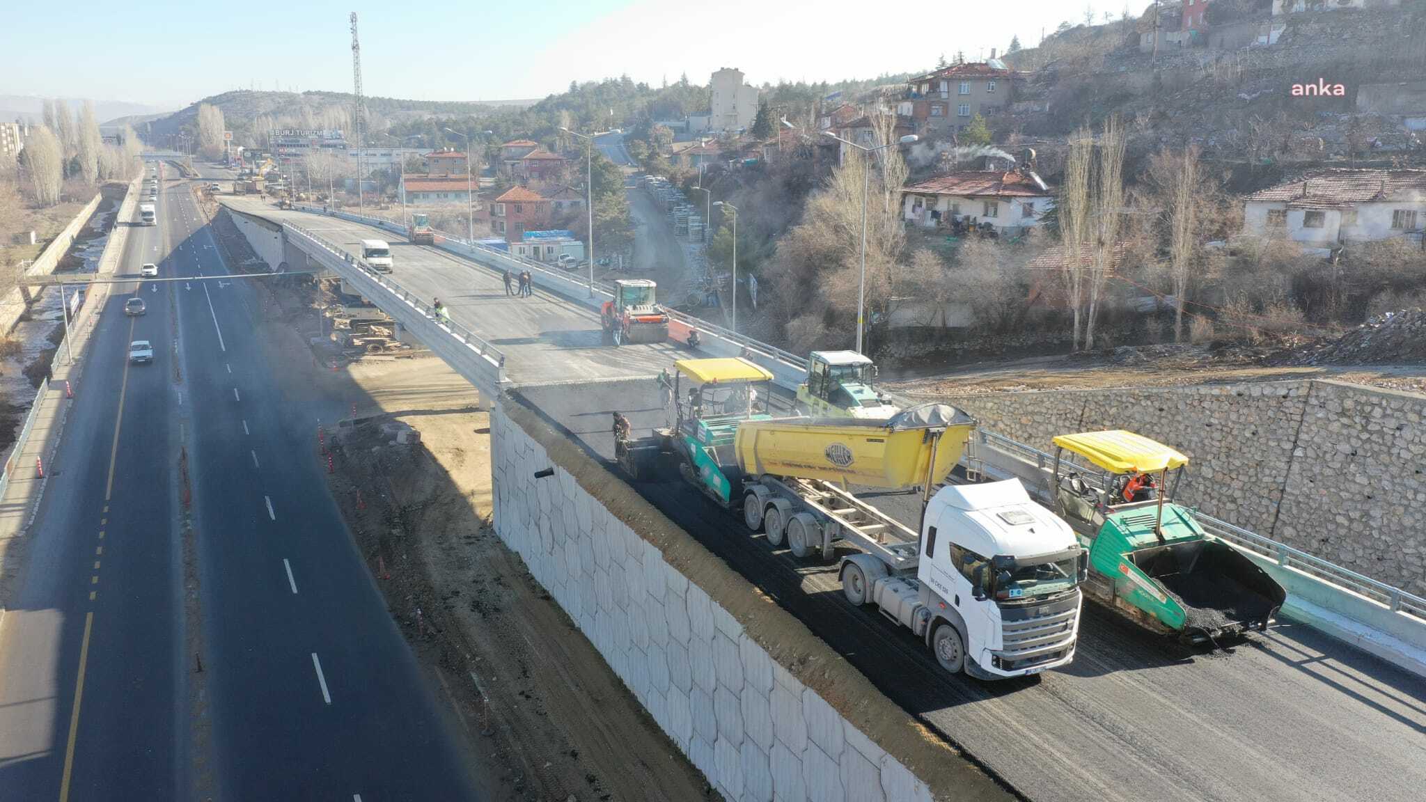 ANKARA BÜYÜKŞEHİR MAVİ GÖL GİRİŞİ KAVŞAĞI’NIN İLK ETABINI TAMAMLADI