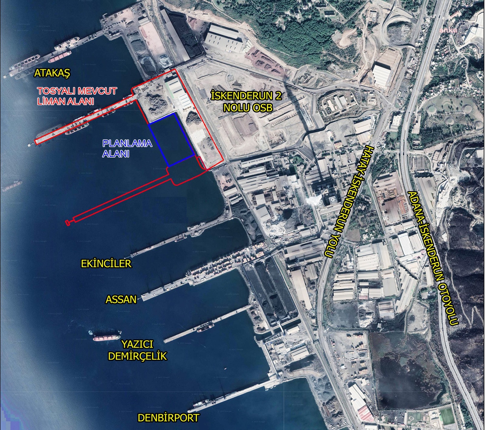 ÇEVRE BAKANLIĞI HBB’NİN İTİRAZLARINA RAĞMEN İSKENDERUN’DAKİ DENİZ DOLGUSUNA İZİN VERDİ