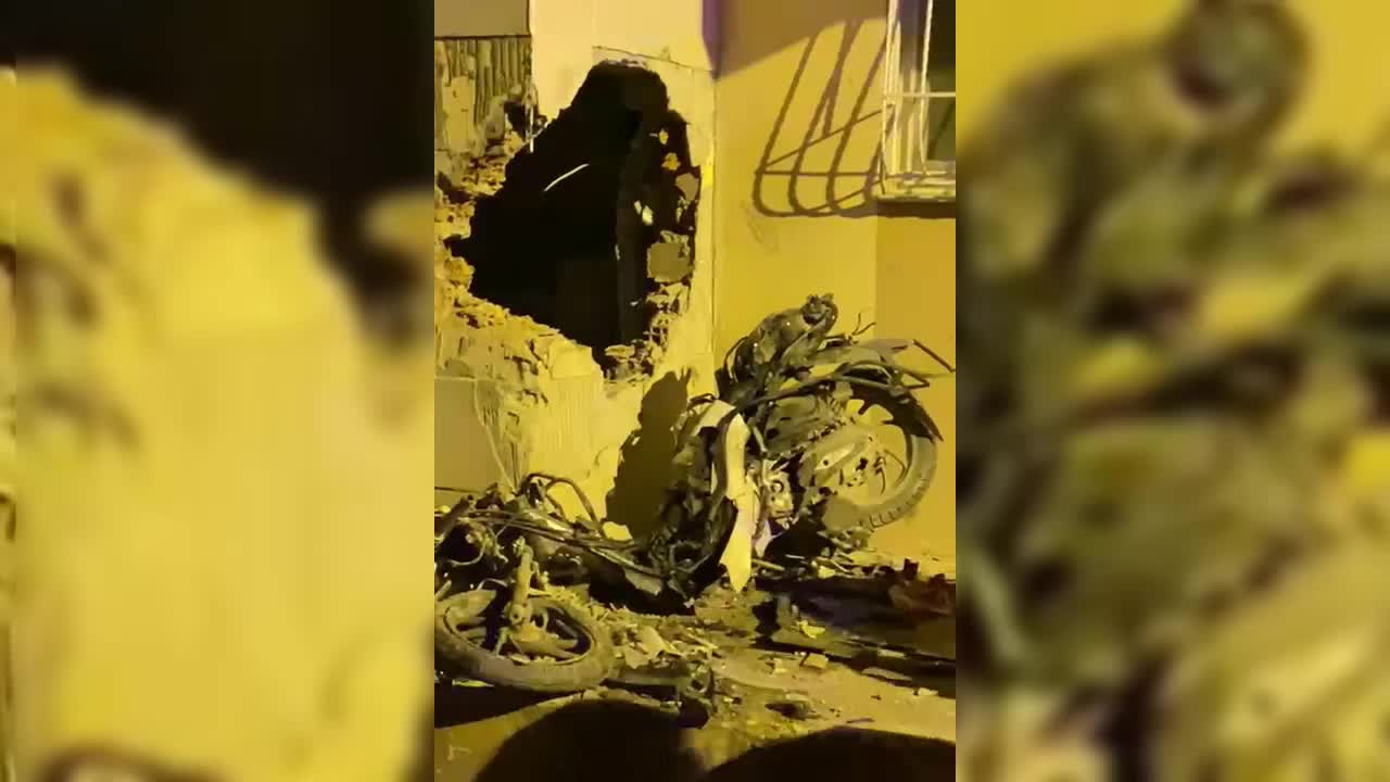 MOTOSİKLETİ ÇALDI, KURYEYİ BIÇAKLADI, KAÇARKEN KAZADA ÖLDÜ