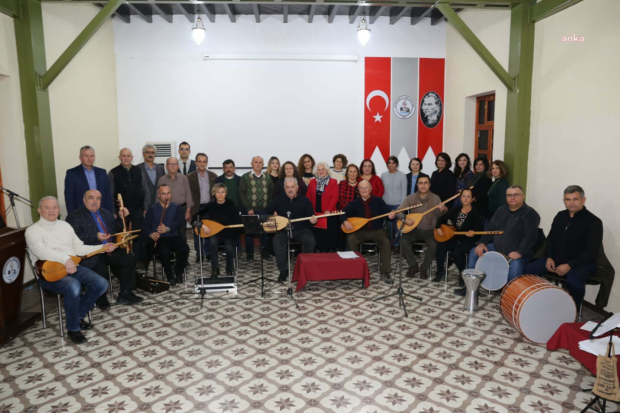 BURHANİYE BELEDİYESİ TÜRK HALK MÜZİĞİ KOROSU KURULDU