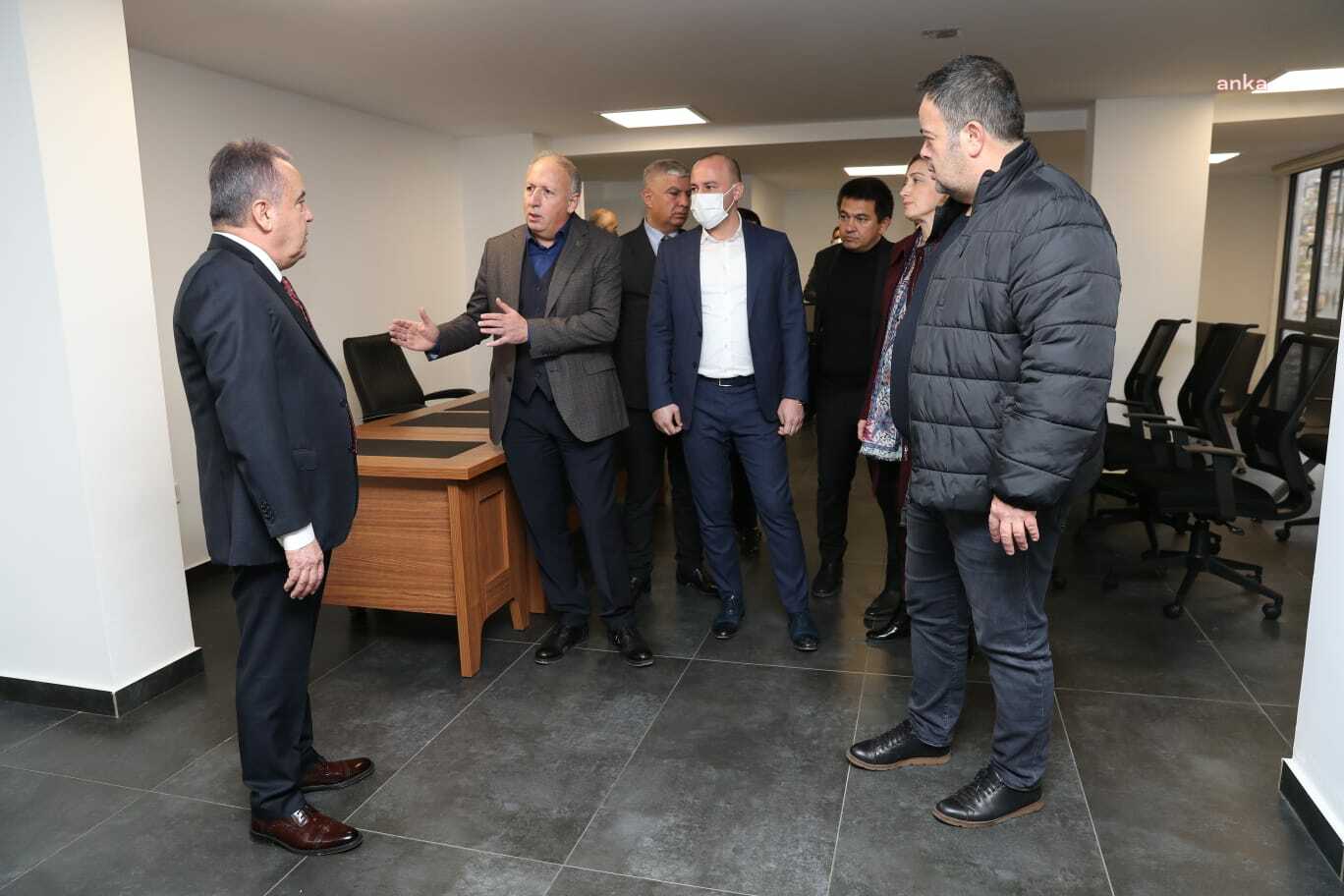 MUHİTTİN BÖCEK, ALANYA HİZMET BİNASINI İNCELEDİ