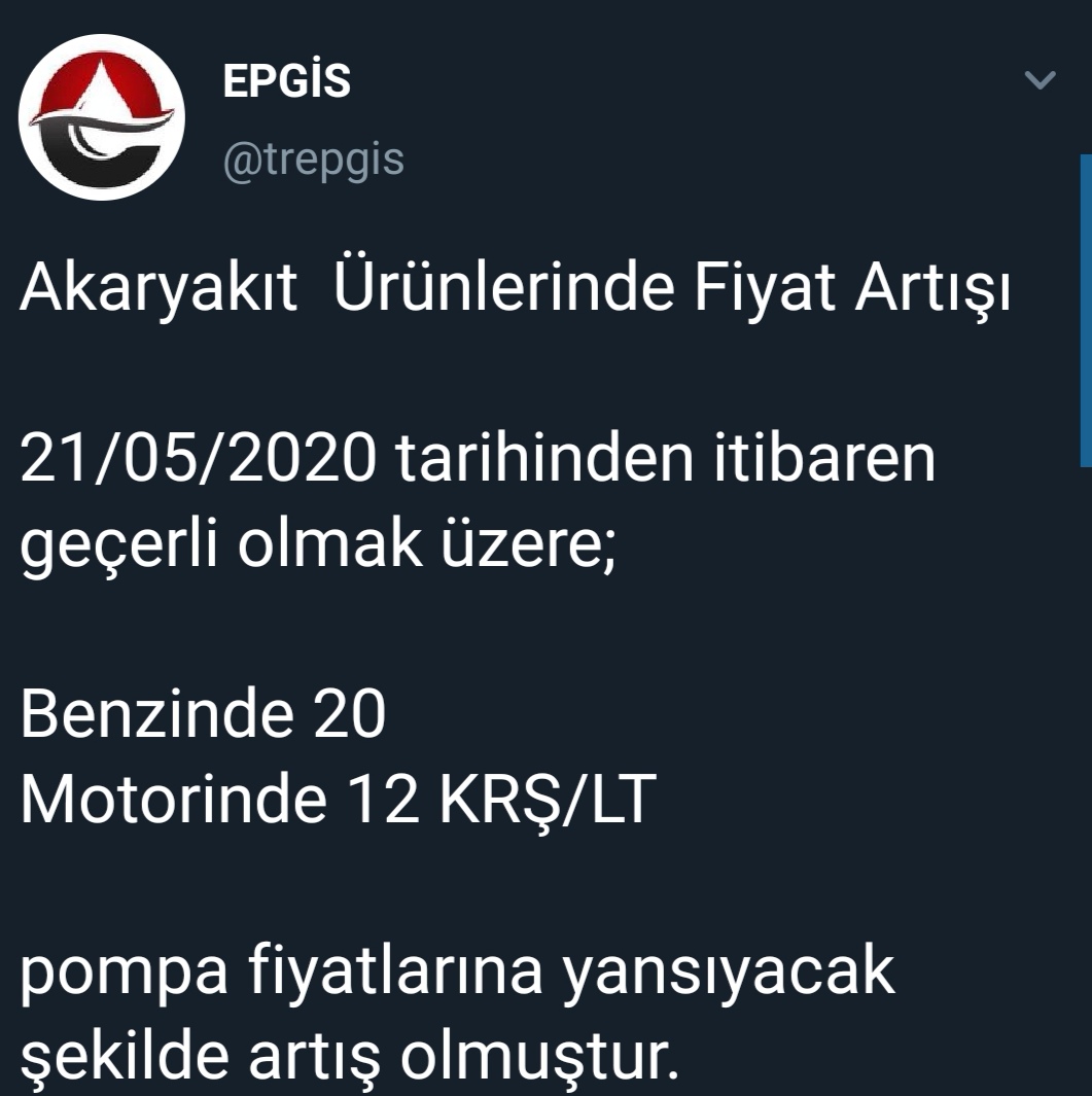 BEKLENEN ZAM GELDİ