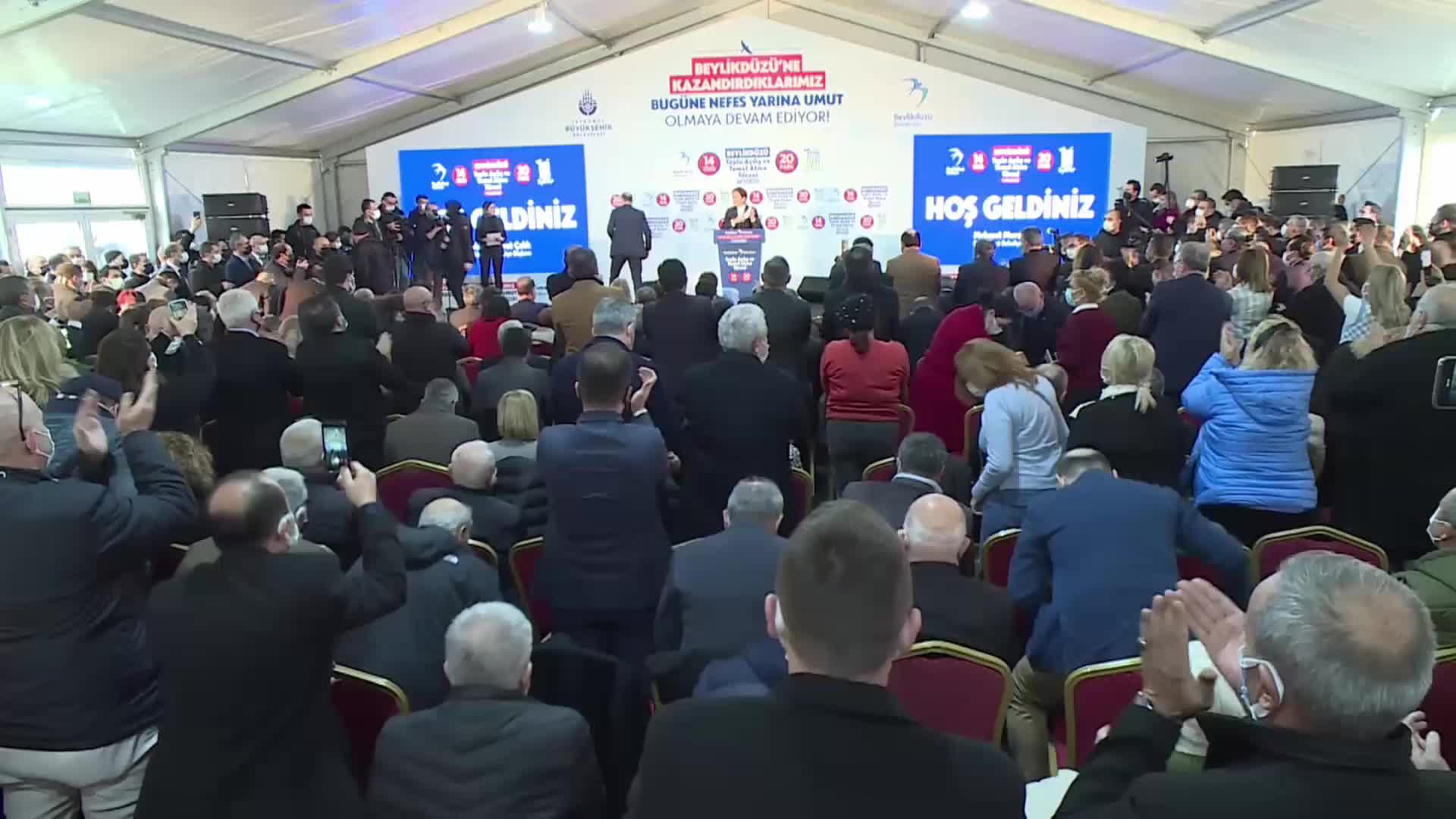 AKŞENER'DEN, BEYLİKDÜZÜ BELEDİYESİ'NİN KARAKOL AÇILIŞINA GELMEYEN EMNİYETE ELEŞTİRİ: "BU SALONDA HERHALDE EMNİYETİ TEMSİLEN BİR TEK BEN VARIM"