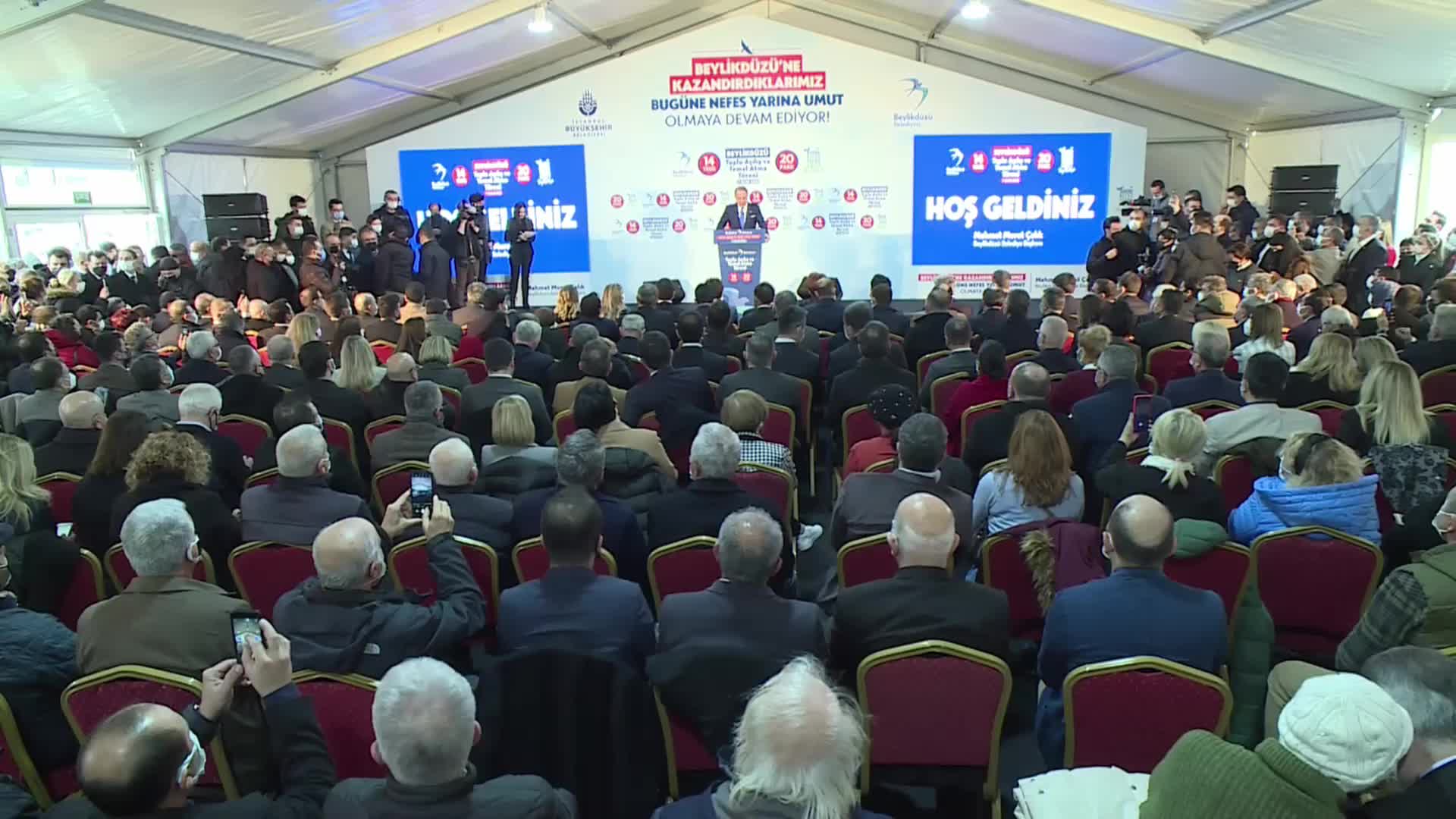 BEYLİKDÜZÜ BELEDİYE BAŞKAN ÇALIK: “DEVLETİN SAHİBİ MİLLETTİR, HÜKÜMET EDENLER KENDİLERİNİ DEVLETİN SAHİBİ OLARAK GÖRMESİNLER”