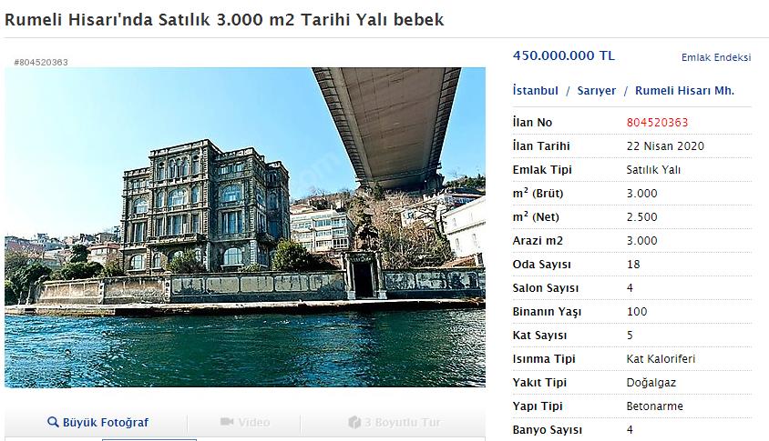 YALI FİYATINDA BÜYÜK İNDİRİM