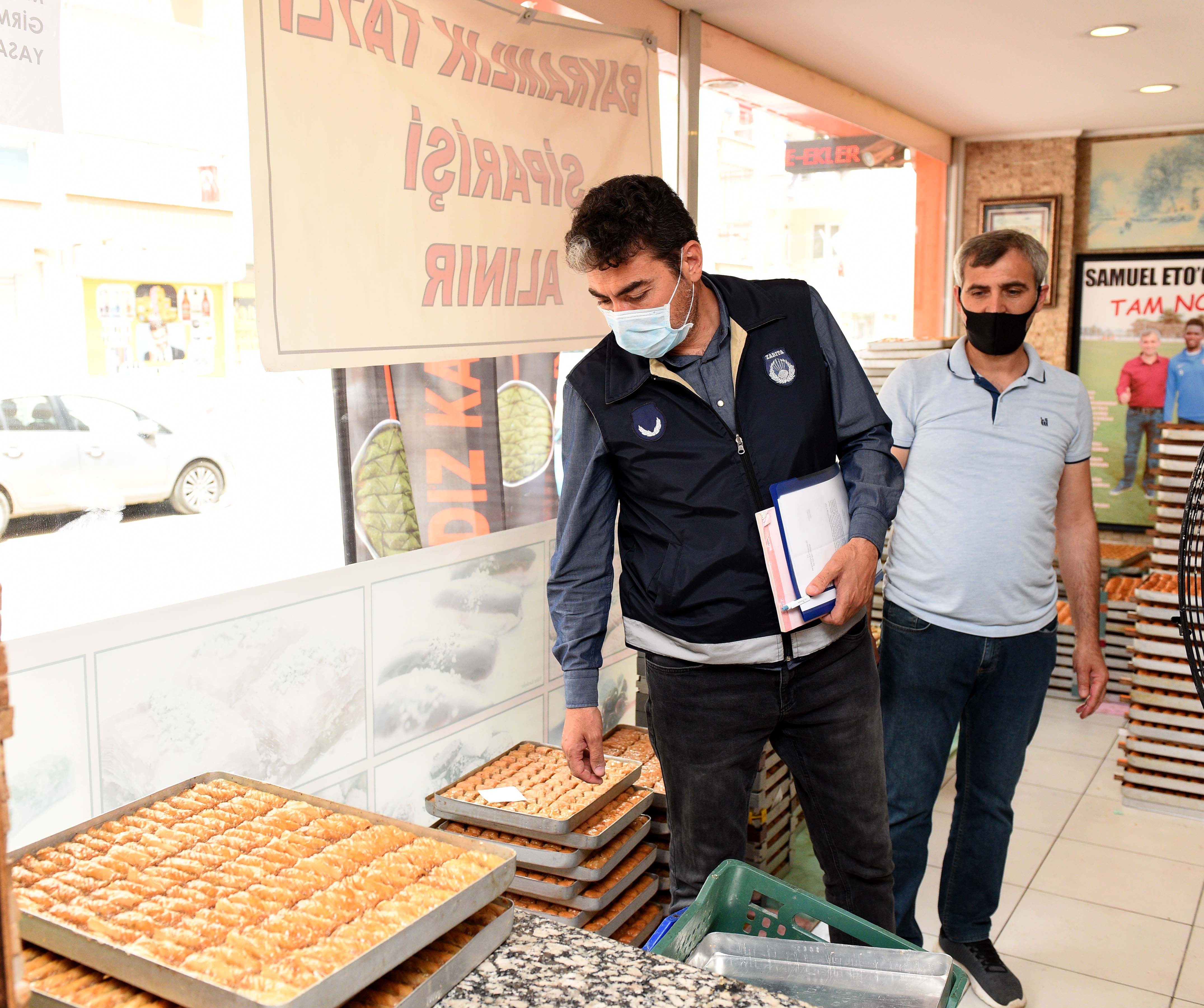 MURATPAŞA'DA TATLICILARA BAYRAM DENETİMİ