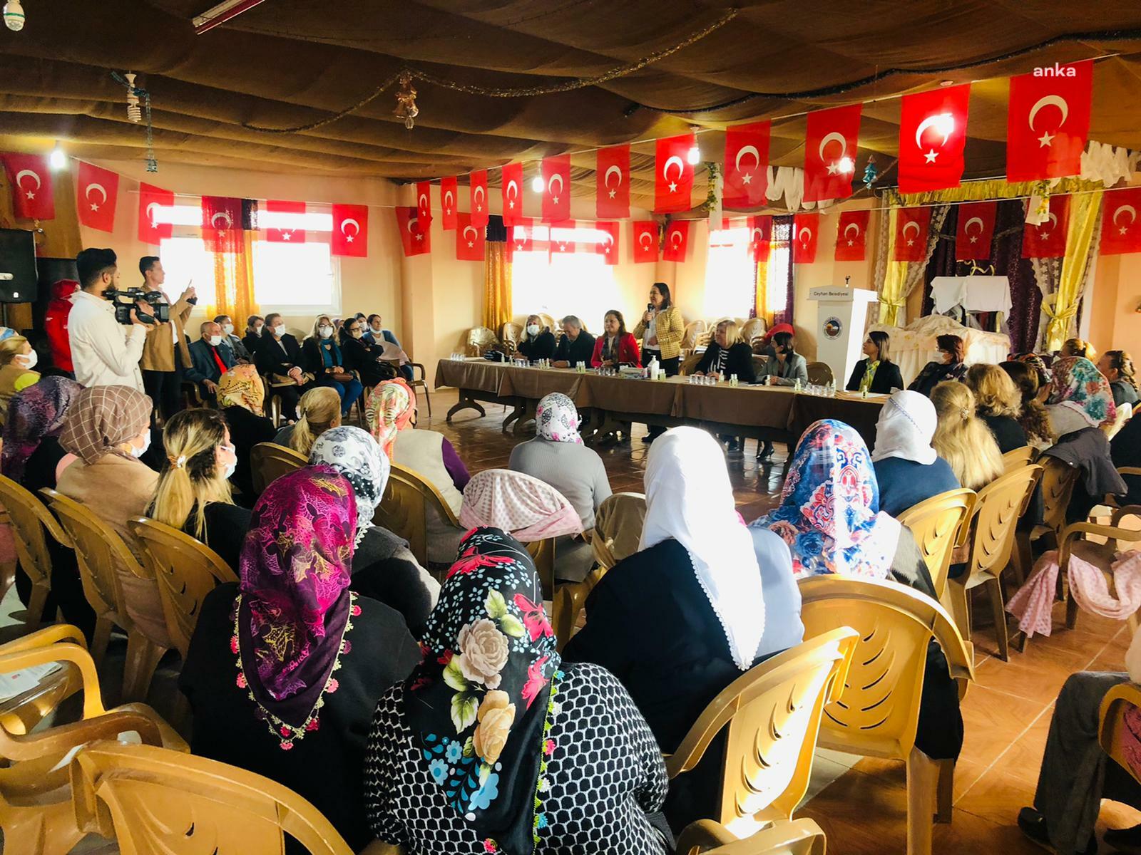 CHP'Lİ KADIN MİLLETVEKİLLERİ AİLE DESTEKLERİ SİGORTASINI ANLATTI