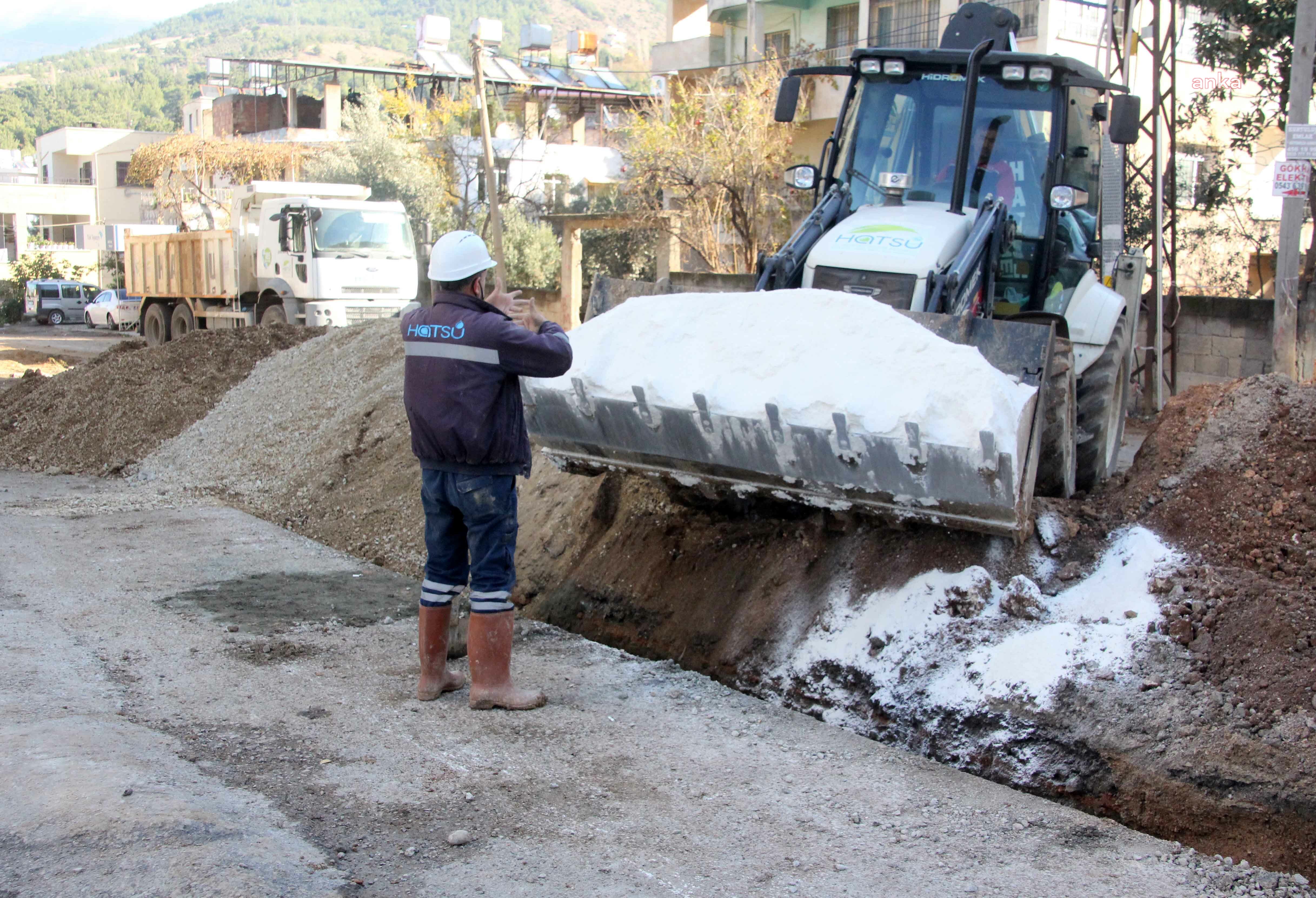 HATAY SARIMAZI’DAKİ YAĞMUR SUYU BİRİKİNTİLERİNE KALICI ÇÖZÜM
