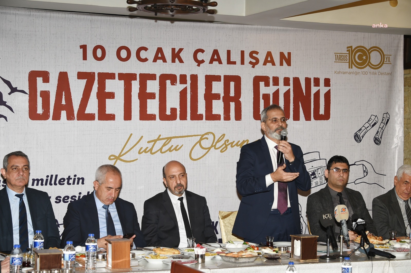 TARSUS BELEDİYE BAŞKANI BOZDOĞAN, BASIN MENSUPLARI İLE BULUŞTU
