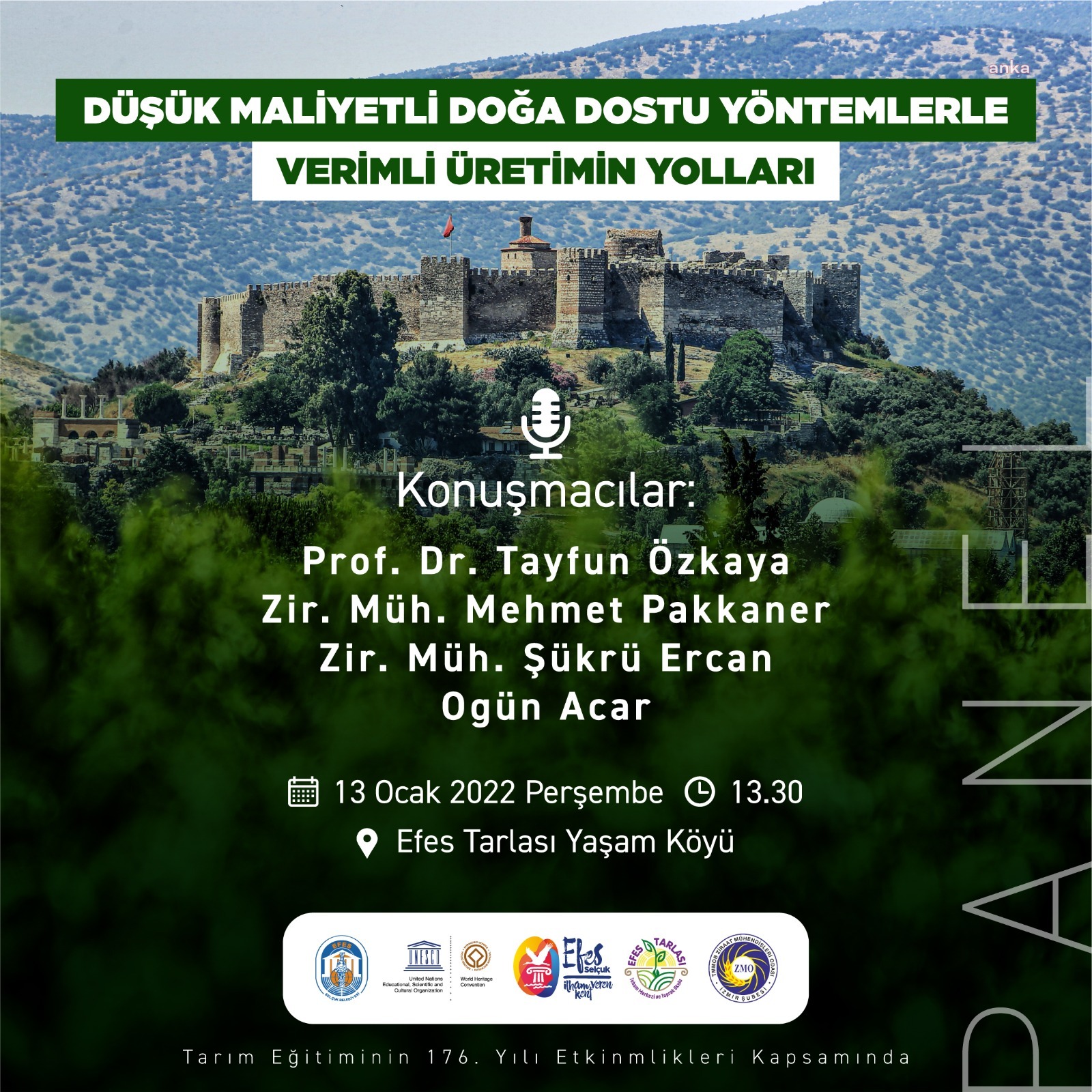 EFES SELÇUK’TA DOĞA DOSTU VERİMLİ TARIMSAL ÜRETİM BULUŞMASI