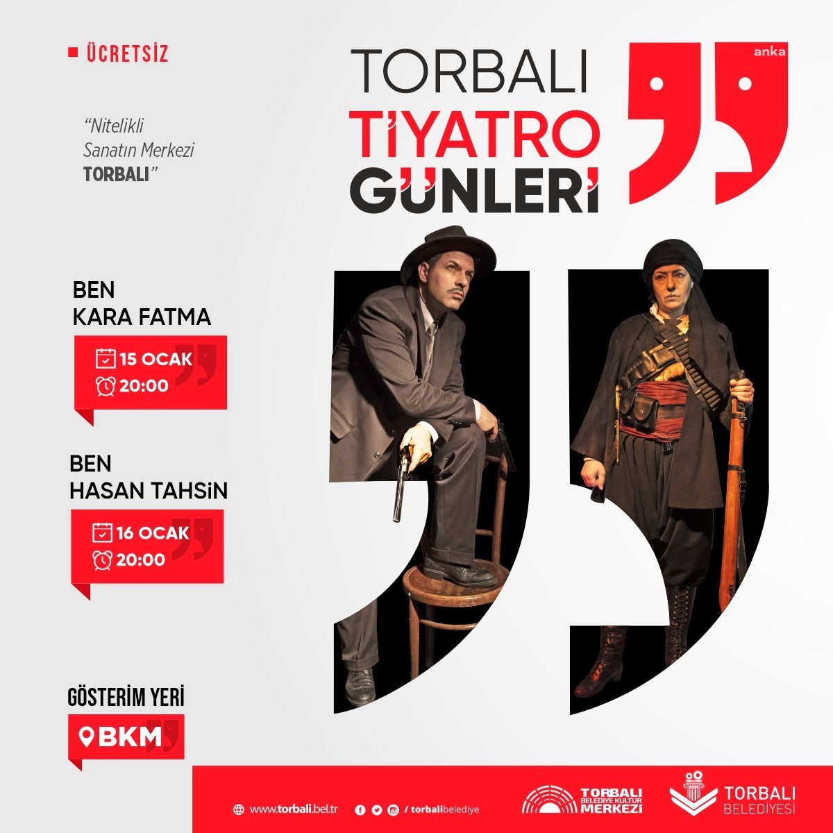 TORBALI BELEDİYESİ, 2'NCİ TİYATRO GÜNLERİ'NE EV SAHİPLİĞİ YAPACAK