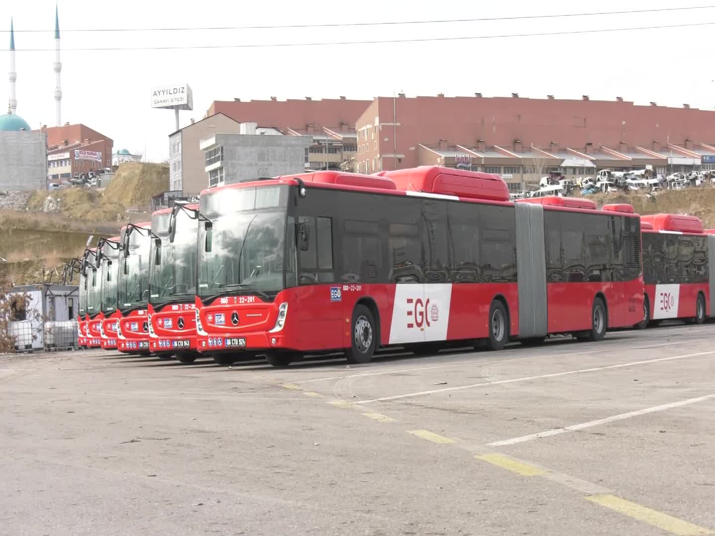 BAŞKENT'İN ULAŞIM FİLOSU GENİŞLİYOR