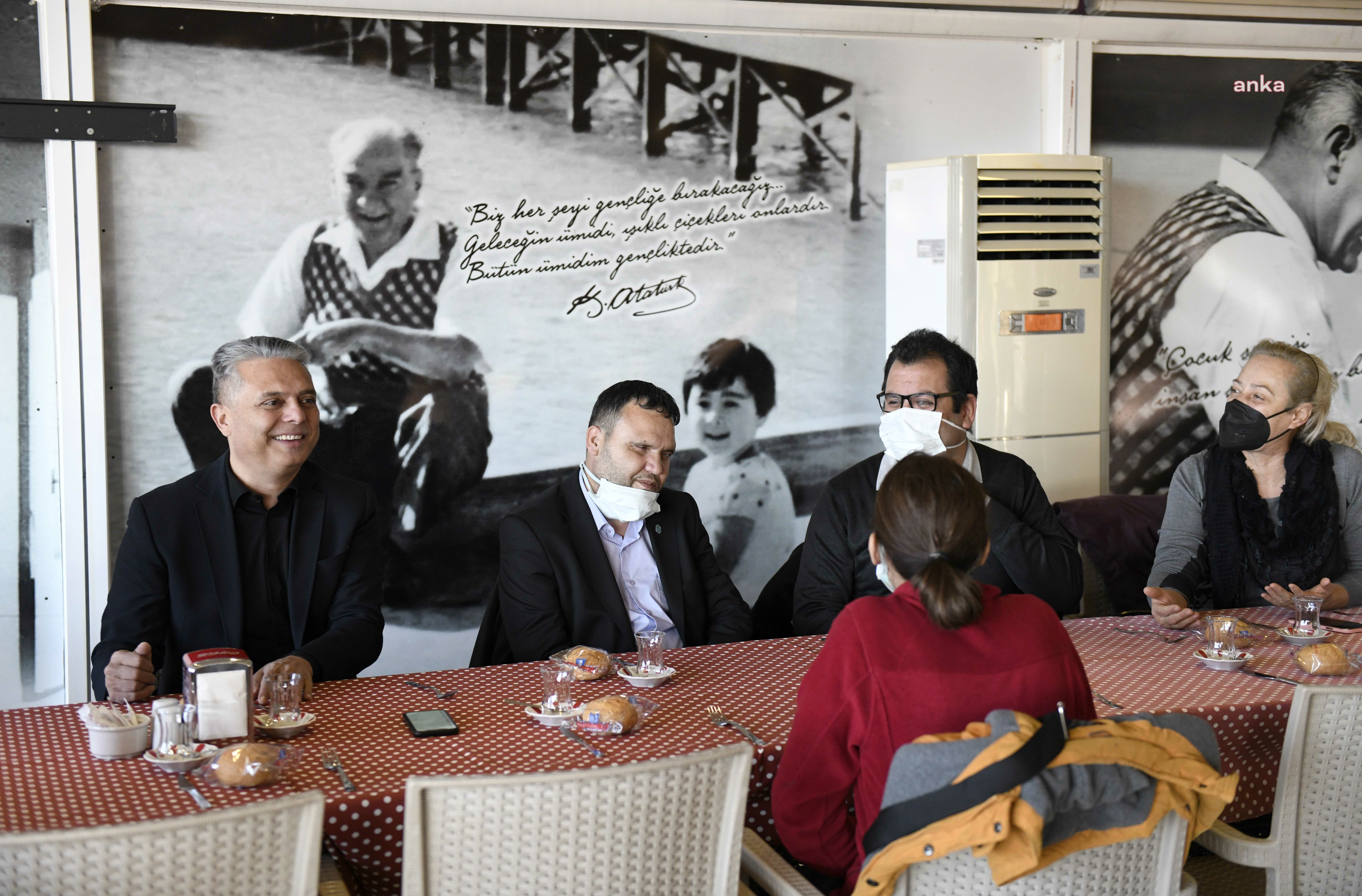 MURATPAŞA BELEDİYE BAŞKANI UYSAL, GÖRME ENGELLİLERLE BULUŞTU