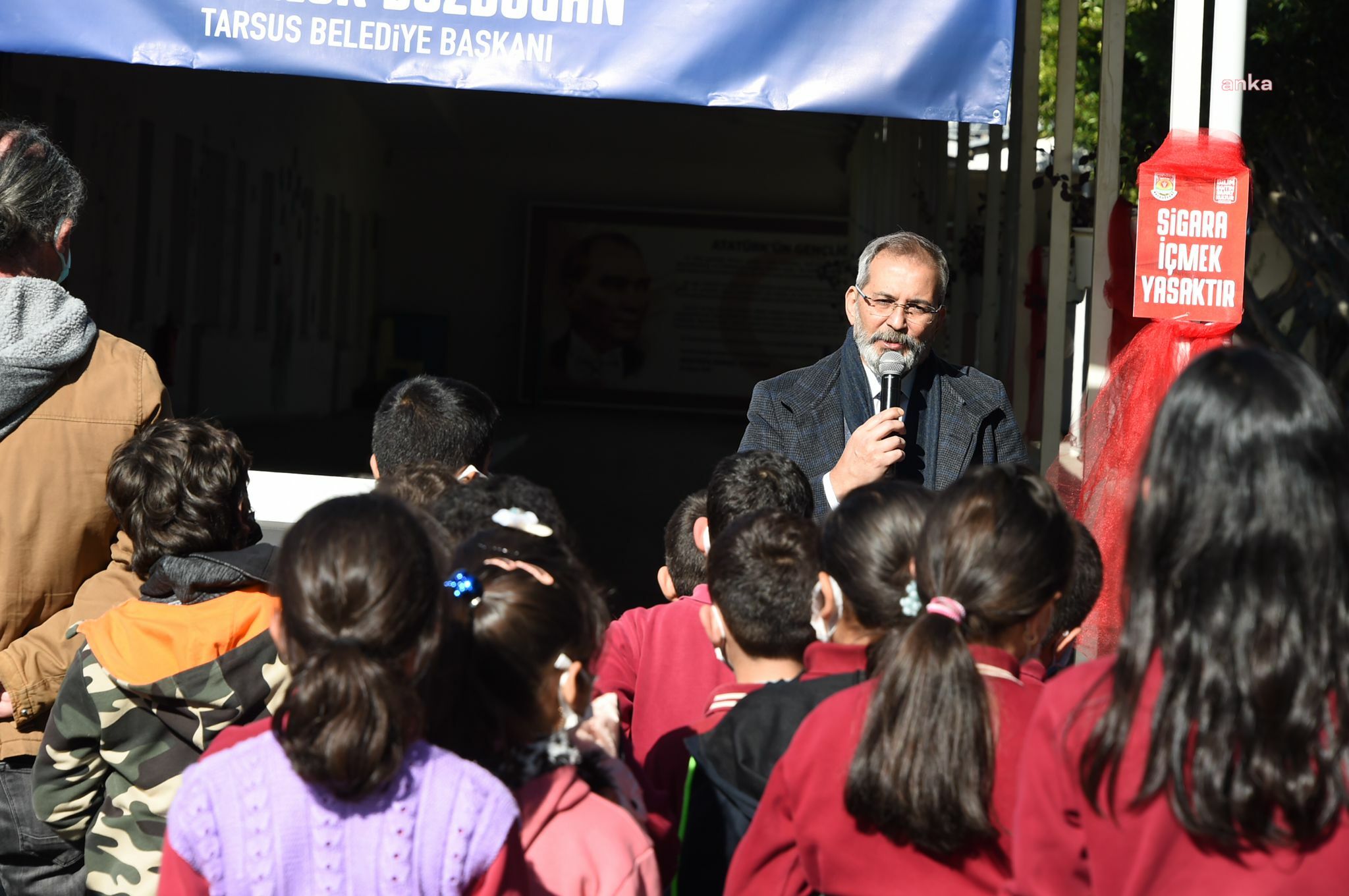 HALUK BOZDOĞAN ÖĞRENCİLERLE BULUŞTU