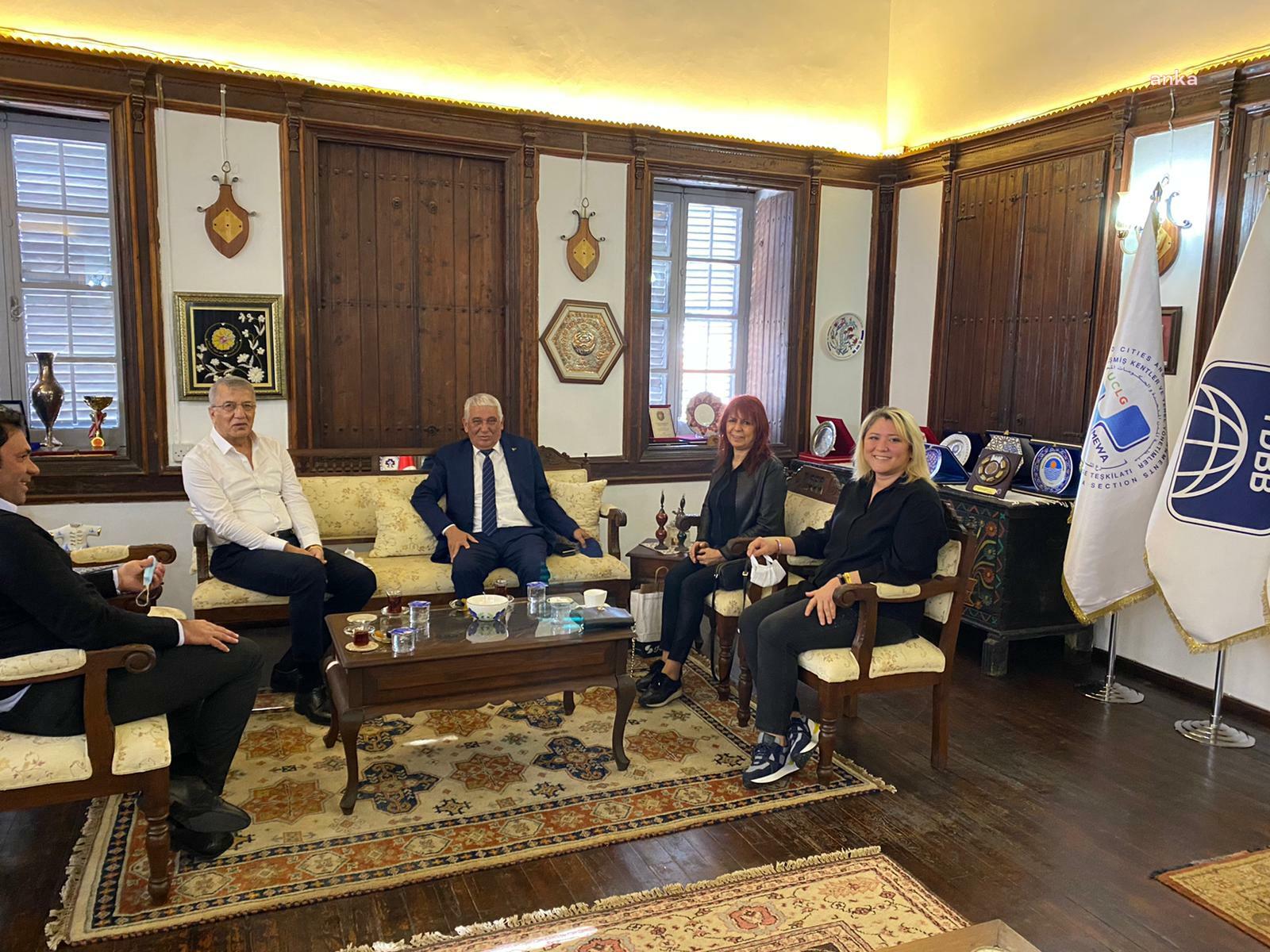 MEZİTLİ BELEDİYE BAŞKANI TARHAN, "ÇATALKÖY-MEZİTLİ EL ELE" PROJESİ İÇİN KKTC’YE GİTTİ