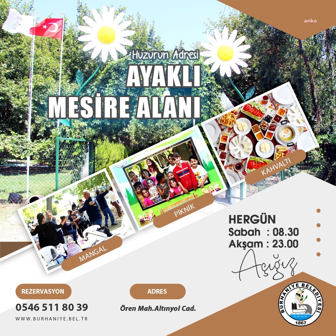 BURHANİYE BELEDİYESİ'NİN SOSYAL TESİSLERİ KIŞ AYLARINDA DA HİZMET VERECEK