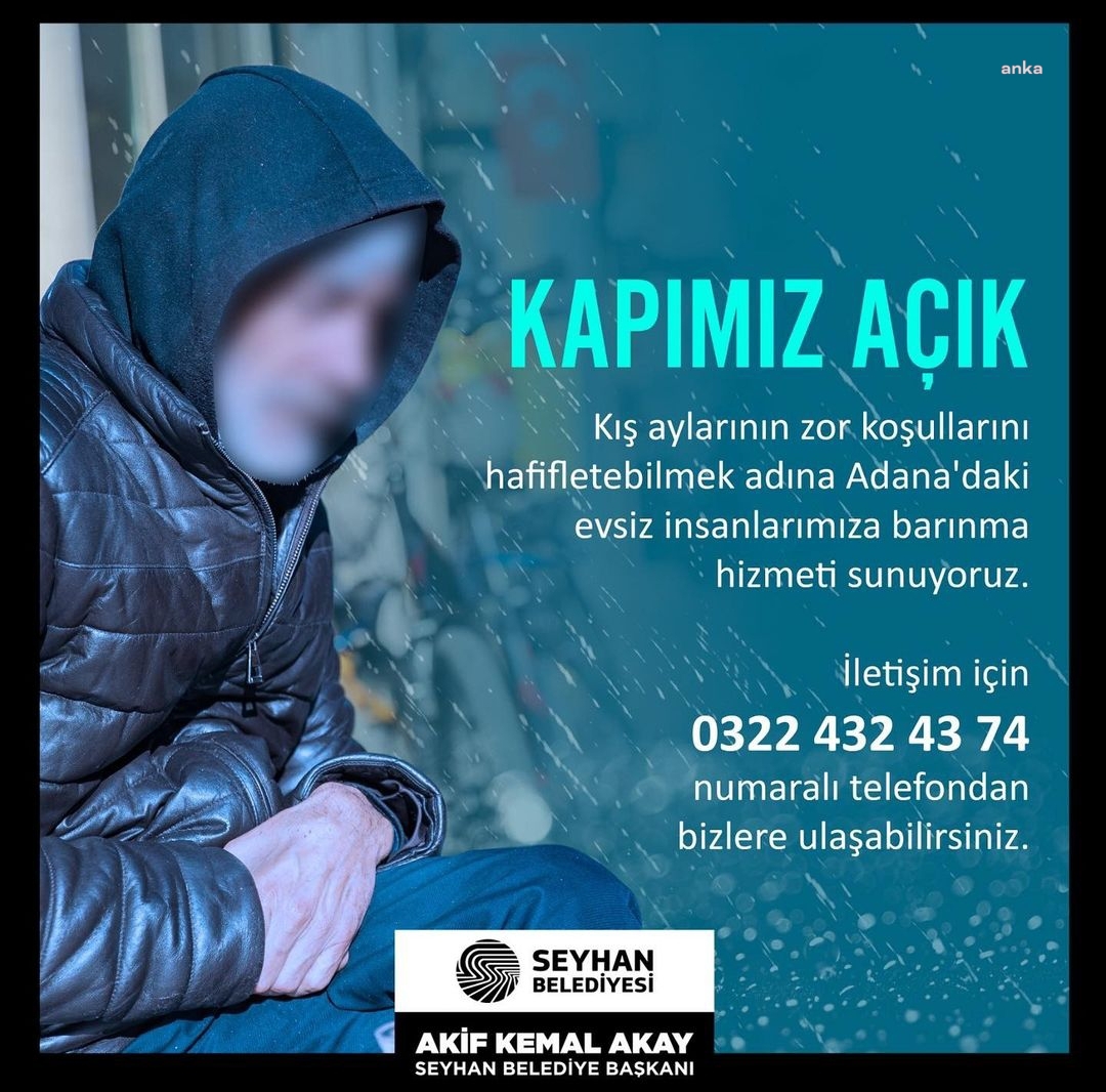 SEYHAN’DA HİÇ KİMSE KIŞI SOKAKTA GEÇİRMEYECEK