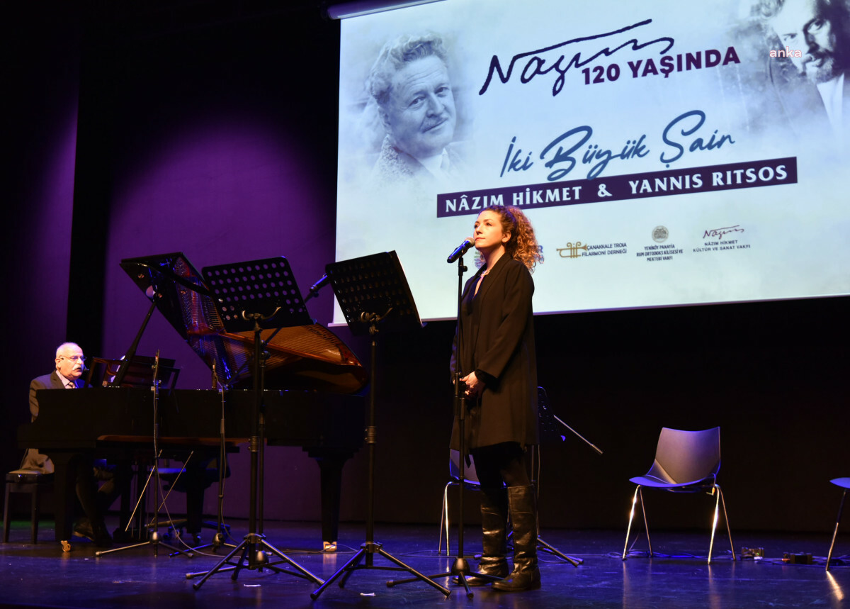 NAZIM HİKMET VE YANNİS RİTSOS, SARIYER’DE ANILDI