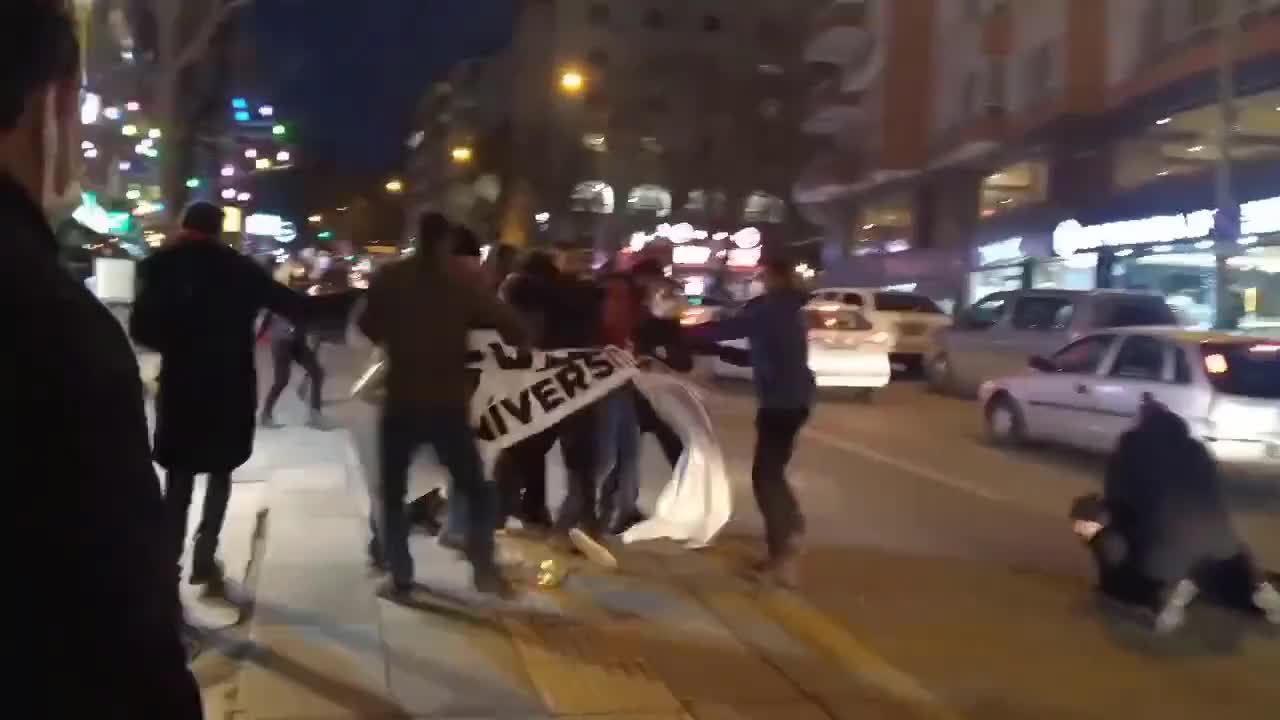 ANKARA'DA GENÇLER "ENES KARA İSYANIMIZDIR" PROTESTOSU YAPTI, POLİS GÖZALTINA ALDI