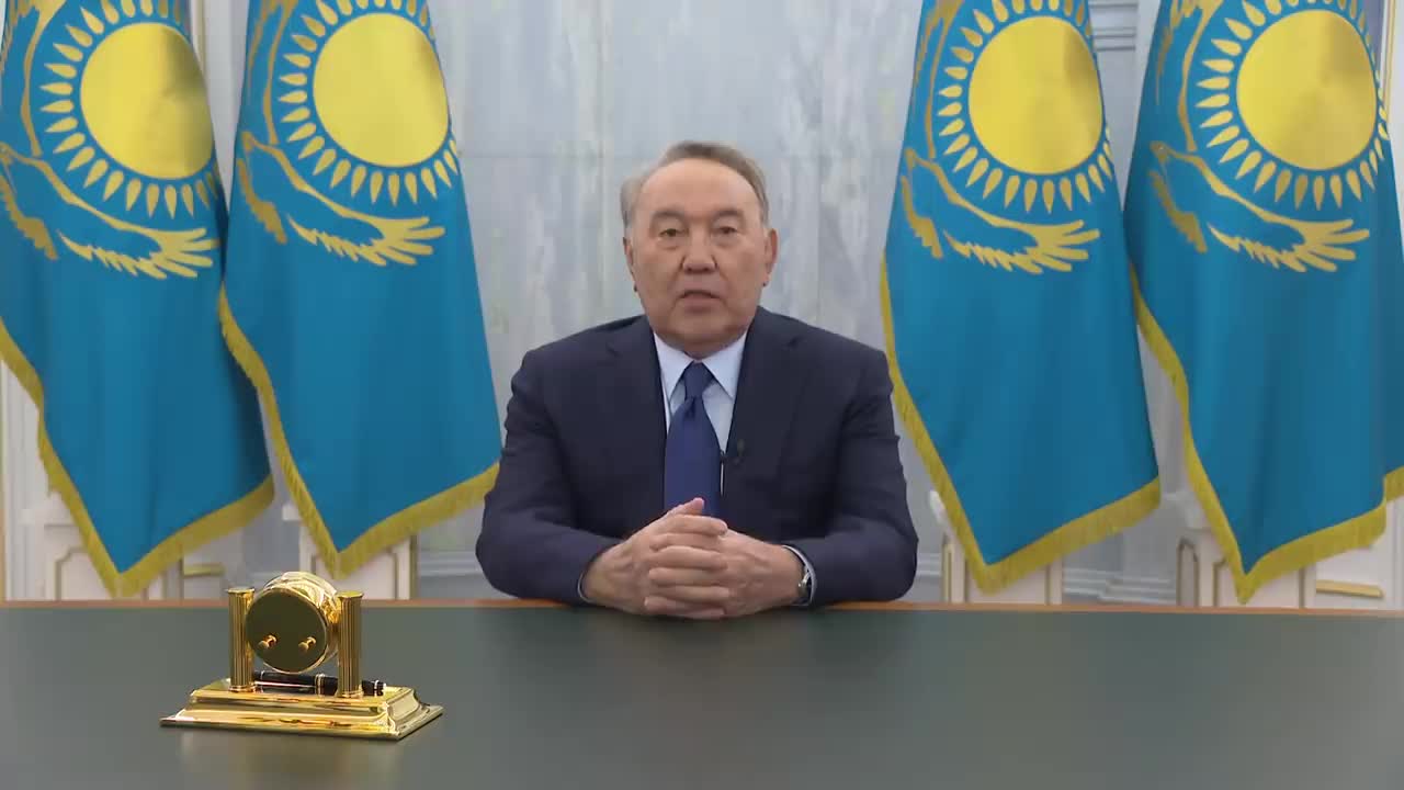 NAZARBAYEV: “HİÇBİR YERE GİTMEDİM”