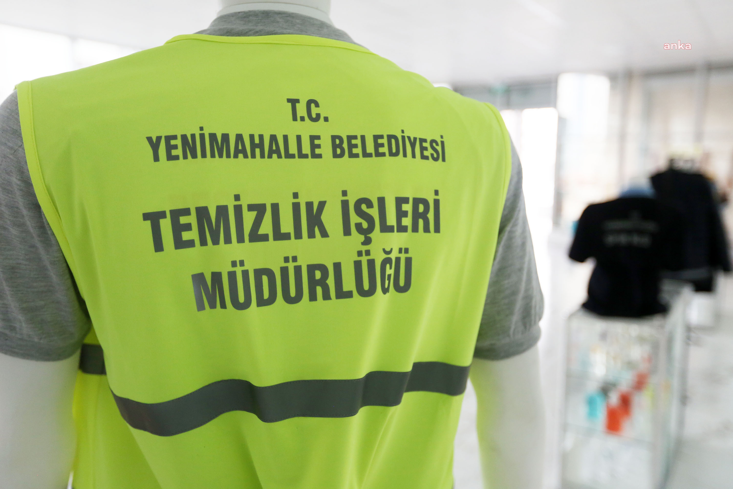 YENİMAHALLE BELEDİYESİ İŞ KIYAFETLERİNİ KENDİ ÜRETİYOR